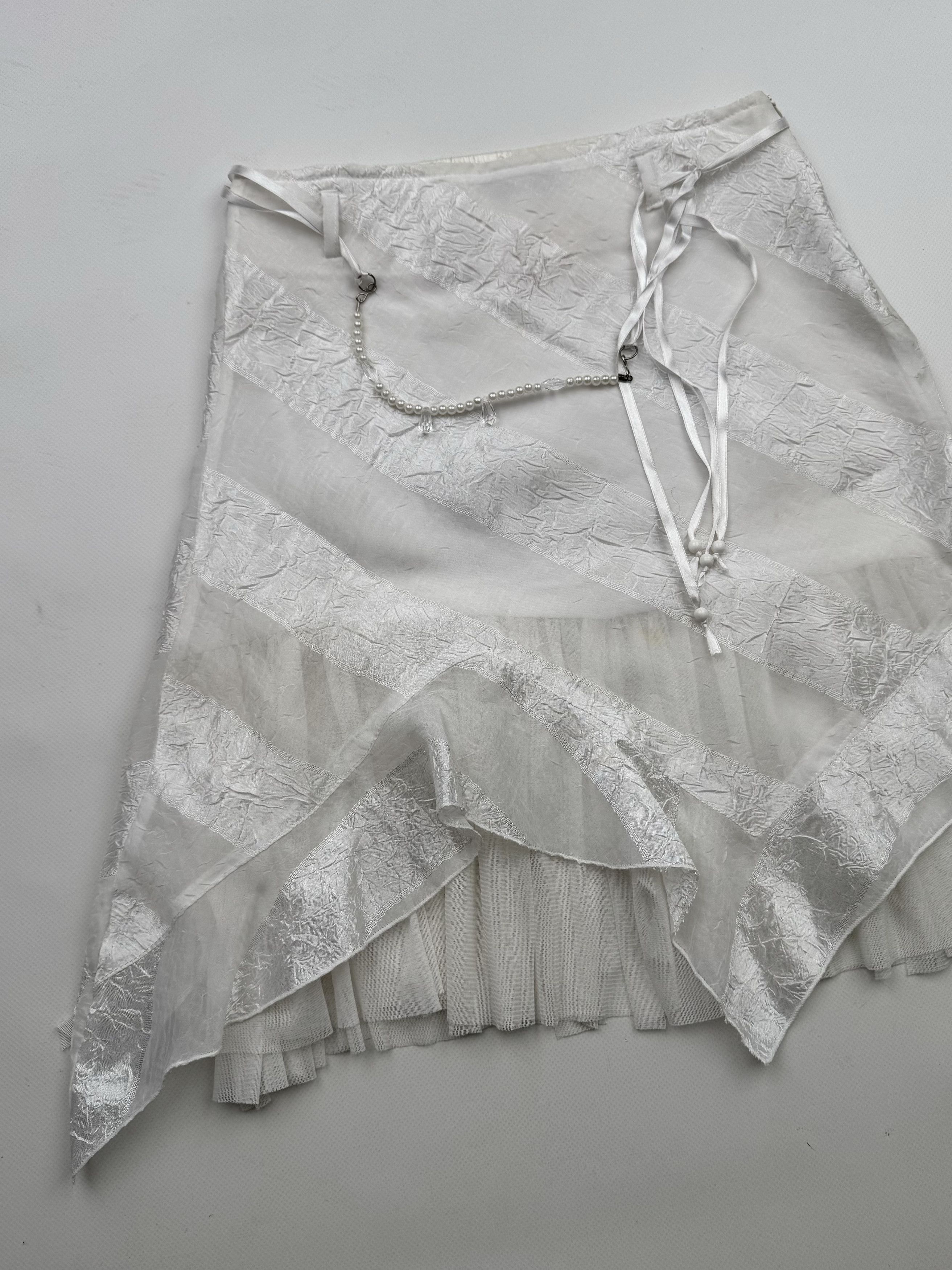 Vintage 90's Vintage Mini Skirt Size 24" / US 00 / IT 34 - 2 Thumbnail