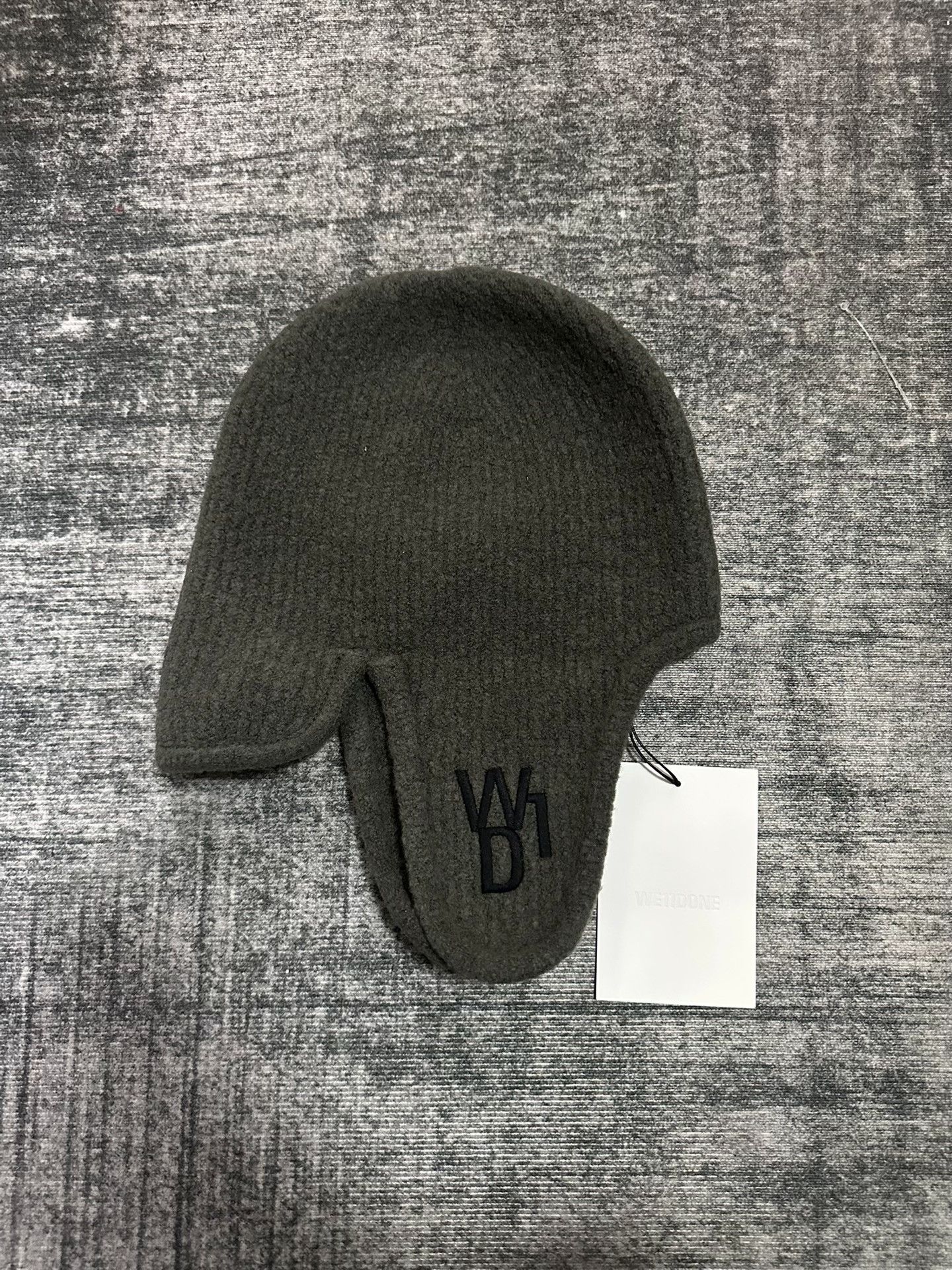 WE11DONE We11done Retro Gray Hat 2XS Men Size ONE SIZE - 1 Thumbnail