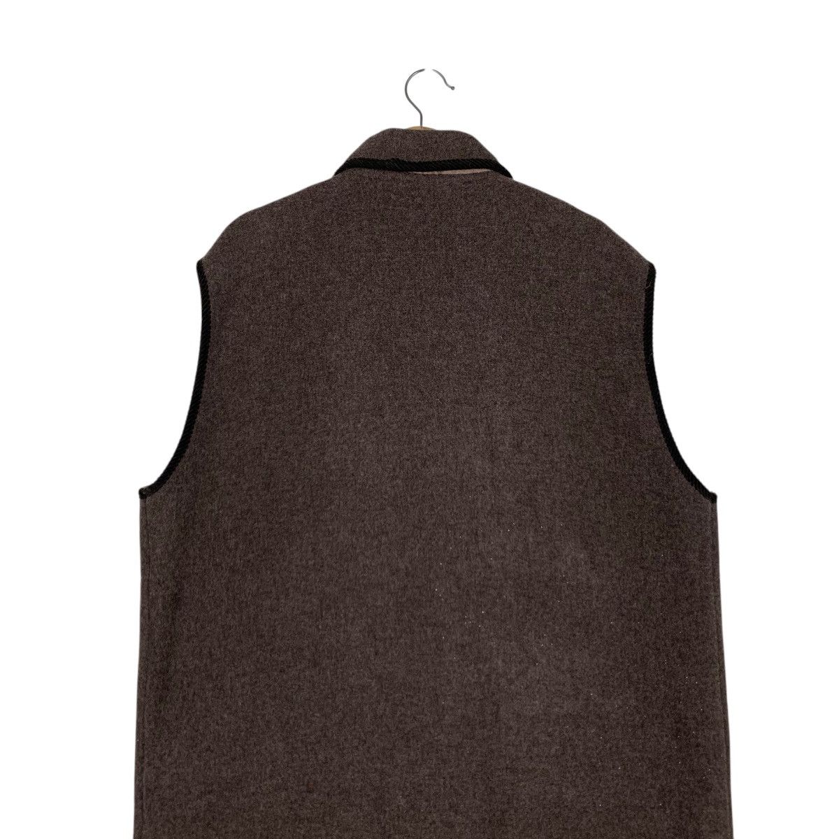 Tabasco TOBASCO COLLEZIONI Sleeveless Wool Vest #1837-C80 Size S / US 4 / IT 40 - 8 Thumbnail