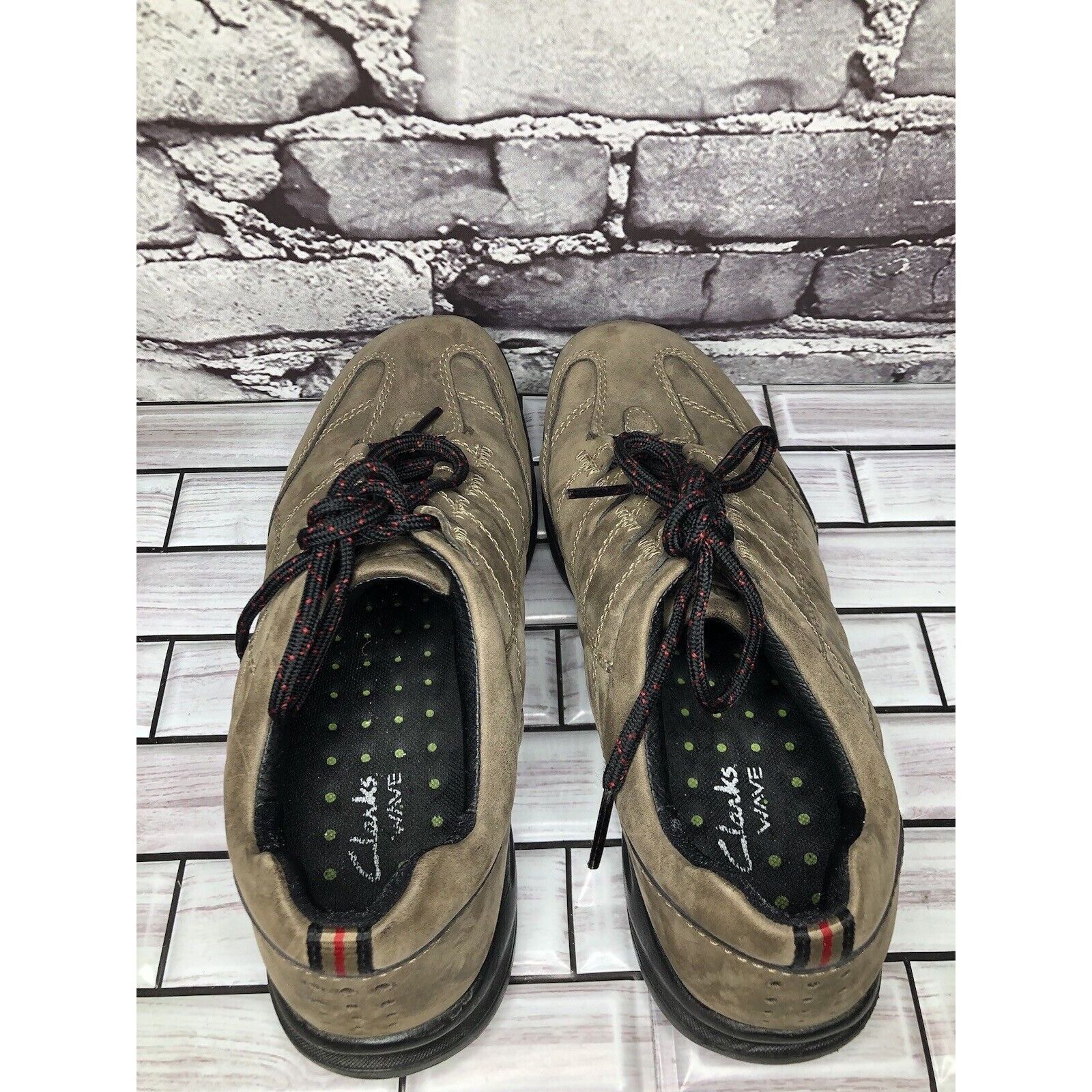 Clarks Clarks Wave Brown Suede Leather Casual Comfort Walking Shoes Size US 7.5 / EU 40-41 - 20 Thumbnail