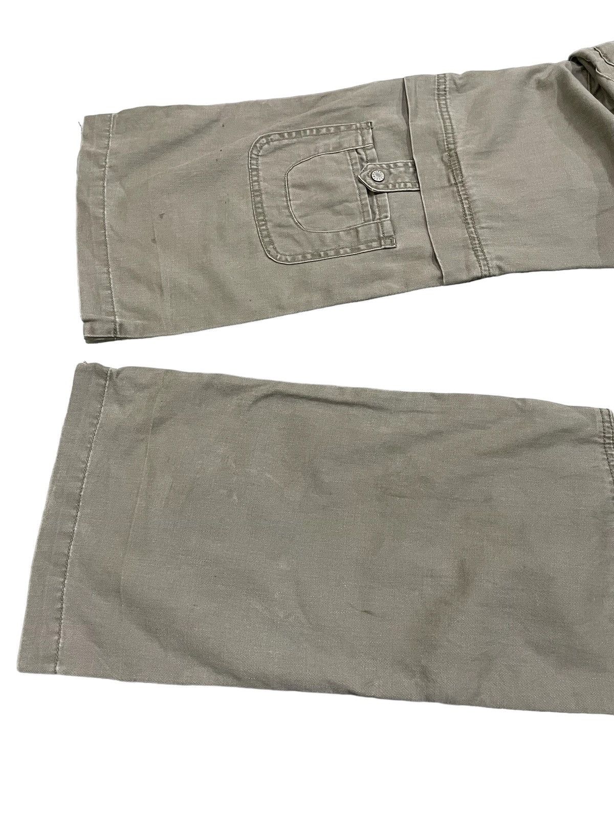 Le Grande Bleu (L.G.B.) × PPFM × Tete Homme Vanilla Star Japan Flared Gask Multi Pocket Cargo Pants Size US 30 / EU 46 - 19 Thumbnail