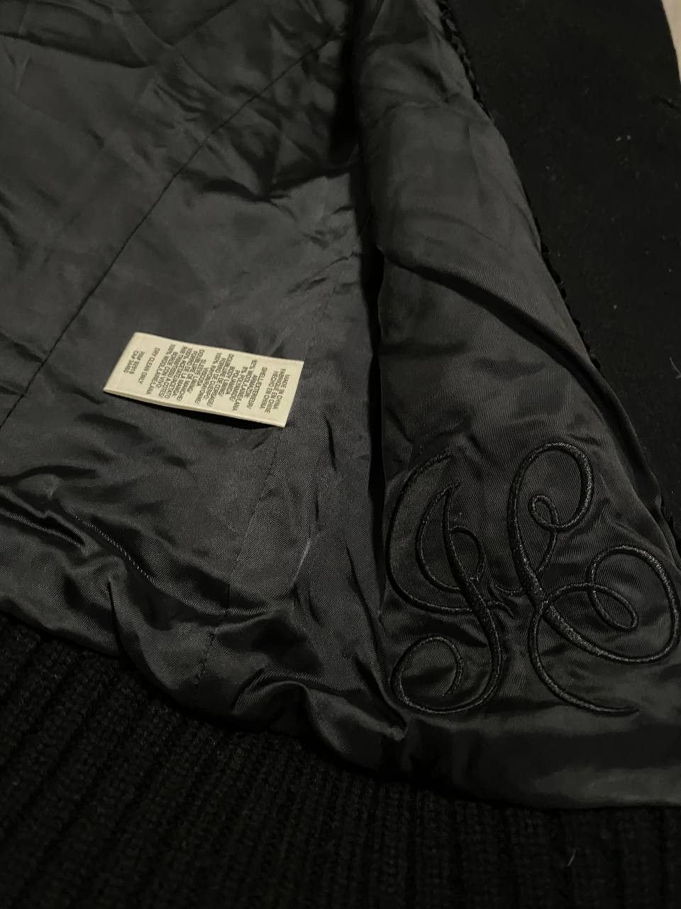 Juicy Couture Vintage Juicy Couture Jacket Bomber Zip Wool Size S / US 4 / IT 40 - 7 Thumbnail