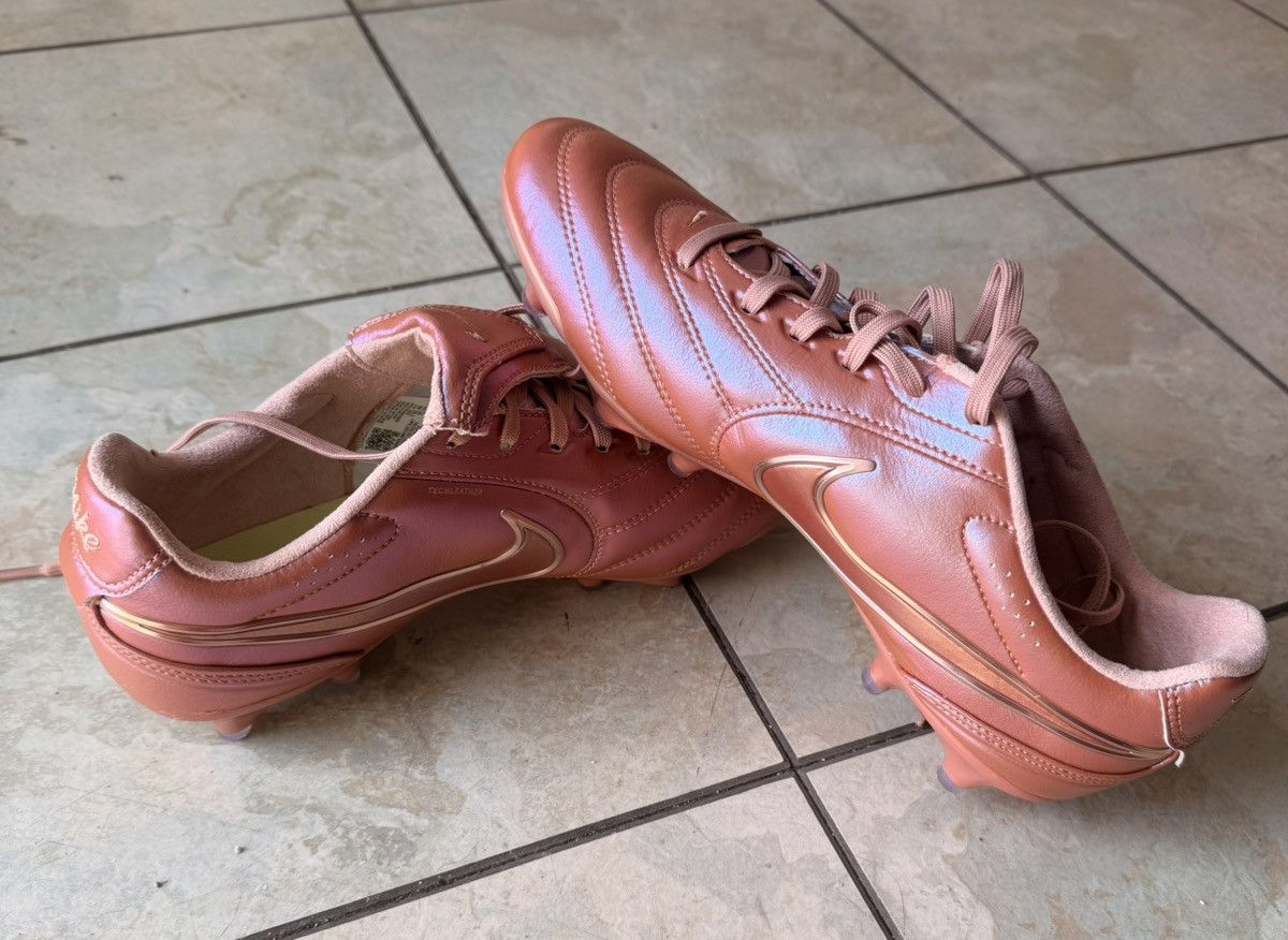 Nike Nike Tiempo Ligera Pro W Tongue Rose Gold Size US 8 / EU 41 - 4 Thumbnail