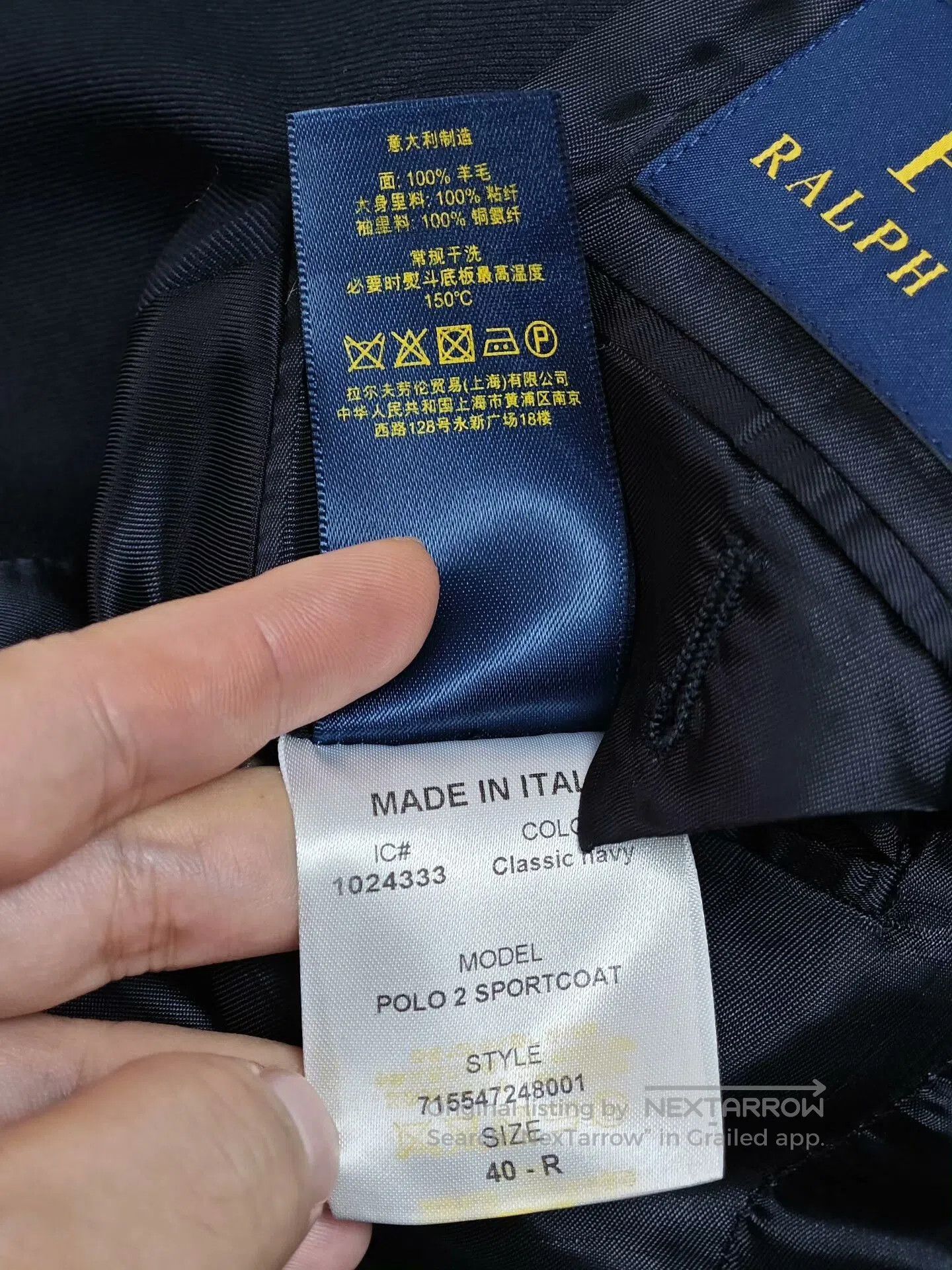 Other Ralph Lauren Italian Wool Blazer. Size US M / EU 48-50 / 2 - 9 Thumbnail