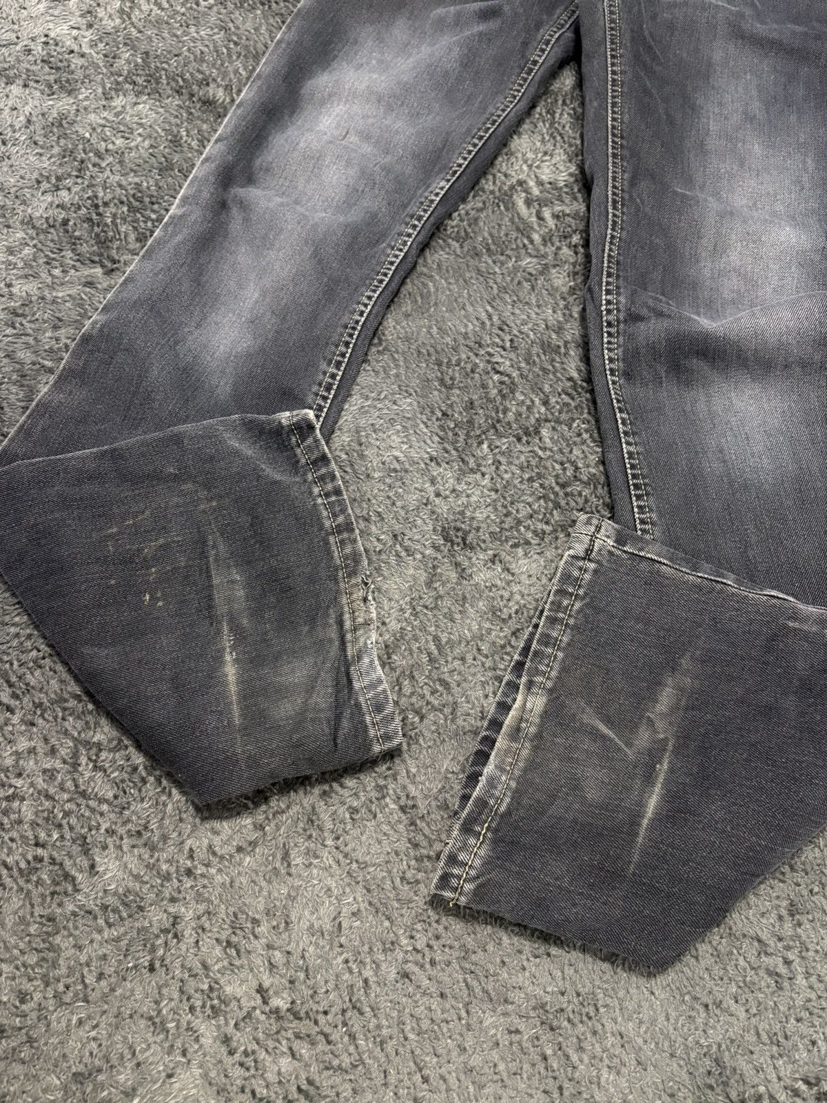 Levi's Vintage Clothing Vintage Levis Washed Distressed Flared Denim Jeans Size 29" - 2 Thumbnail