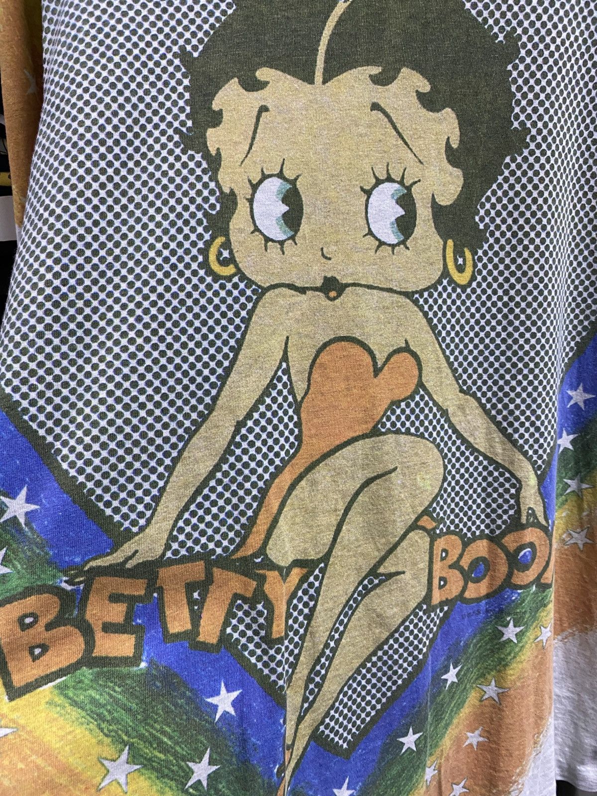 Cartoon Network × Vintage Vintage 90’s OP Betty Boop Shirt Size US L / EU 52-54 / 3 - 5 Thumbnail