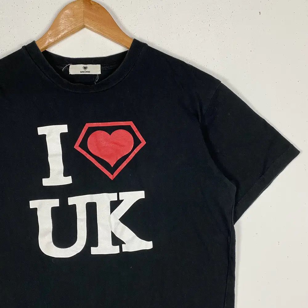 Japanese Brand Vintage SUPER LOVERS I LOVE UK TOKYO Streetwear Punk Tee Size US M / EU 48-50 / 2 - 3 Thumbnail