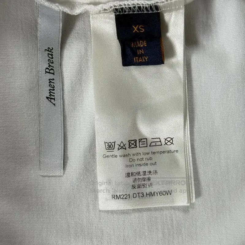 Louis Vuitton Louis Vuitton White Cotton Men's T-Shirt XS . Size US XS / EU 42 / 0 - 4 Thumbnail