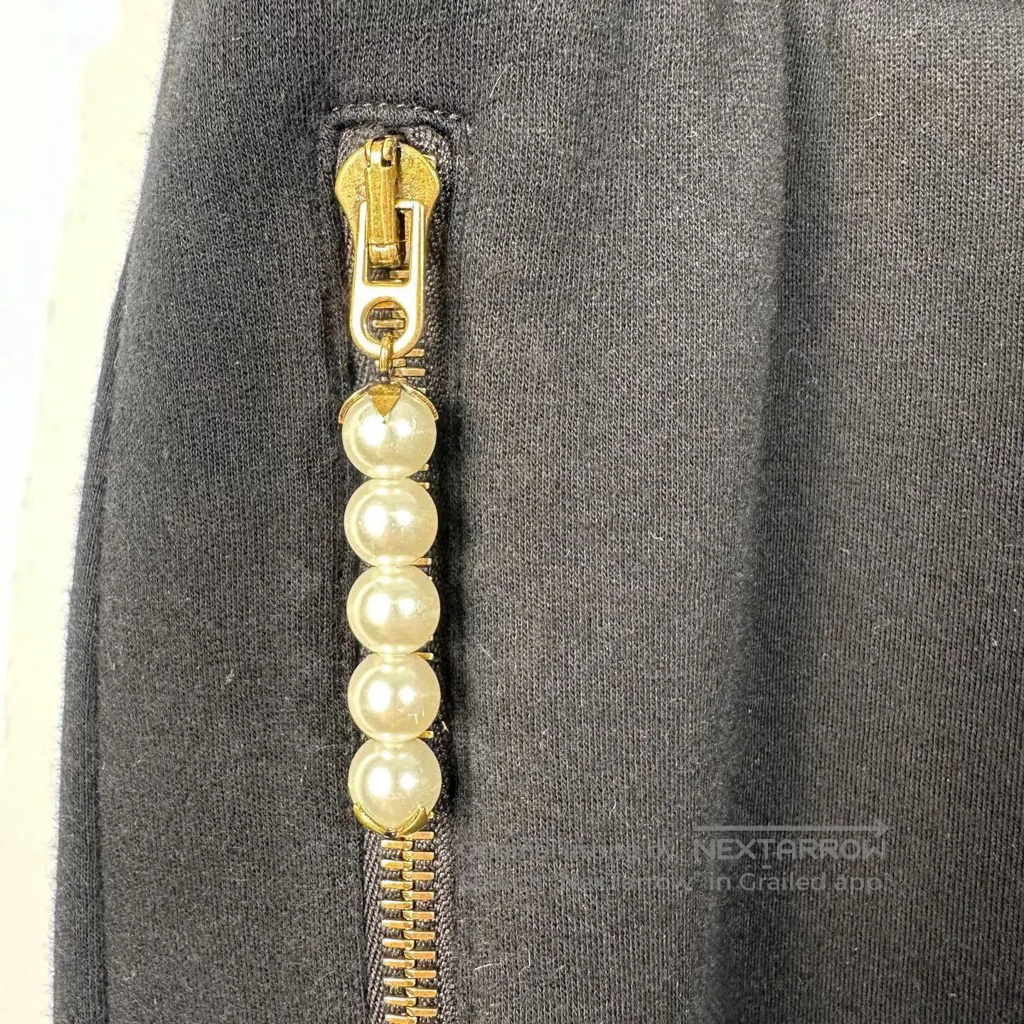 Louis Vuitton louis vuitton pearl zipper long pants black. Size US 28 / EU 44 - 3 Thumbnail