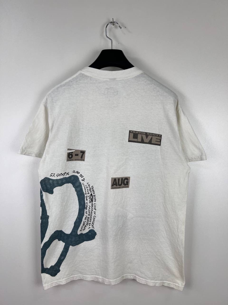 Travis Scott Travis Scott London 2022 streetwear t-shirts size S Size US S / EU 44-46 / 1 - 2 Thumbnail