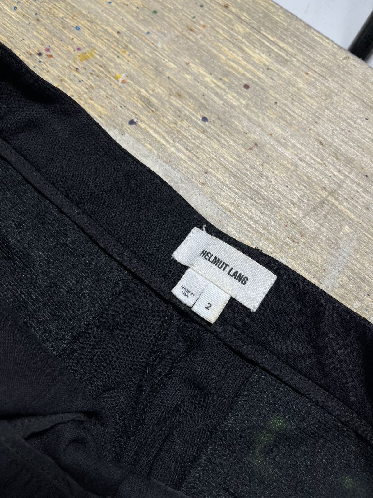 Helmut Lang Helmut Lang Noa Suiting Angle Front Viscose blend Pants Size 26" / US 2 / IT 38 - 12 Thumbnail