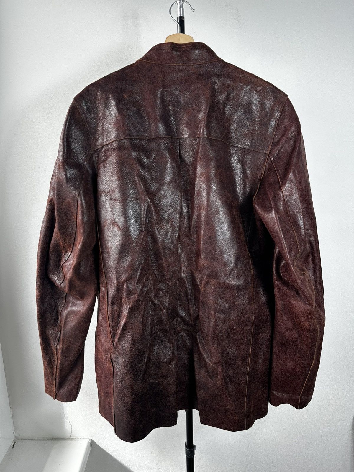 Carpe Diem Carpe Diem L’Maltieri LUG01 Leather Jacket - 2000s Archive Size US L / EU 52-54 / 3 - 7 Thumbnail