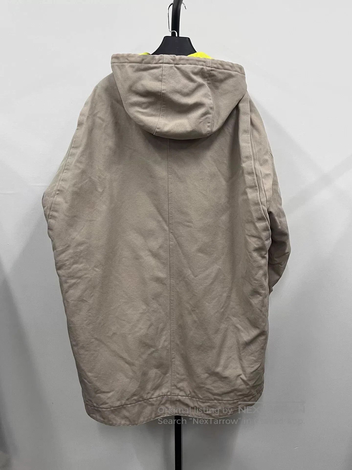 Acne Studios acne studios hooded long coat with logo. Size US M / EU 48-50 / 2 - 2 Thumbnail