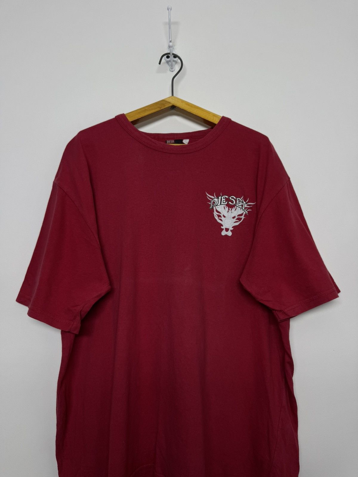Diesel Vintage Big logo Y2K Diesel T-shirt Rare Size US L / EU 52-54 / 3 - 3 Thumbnail