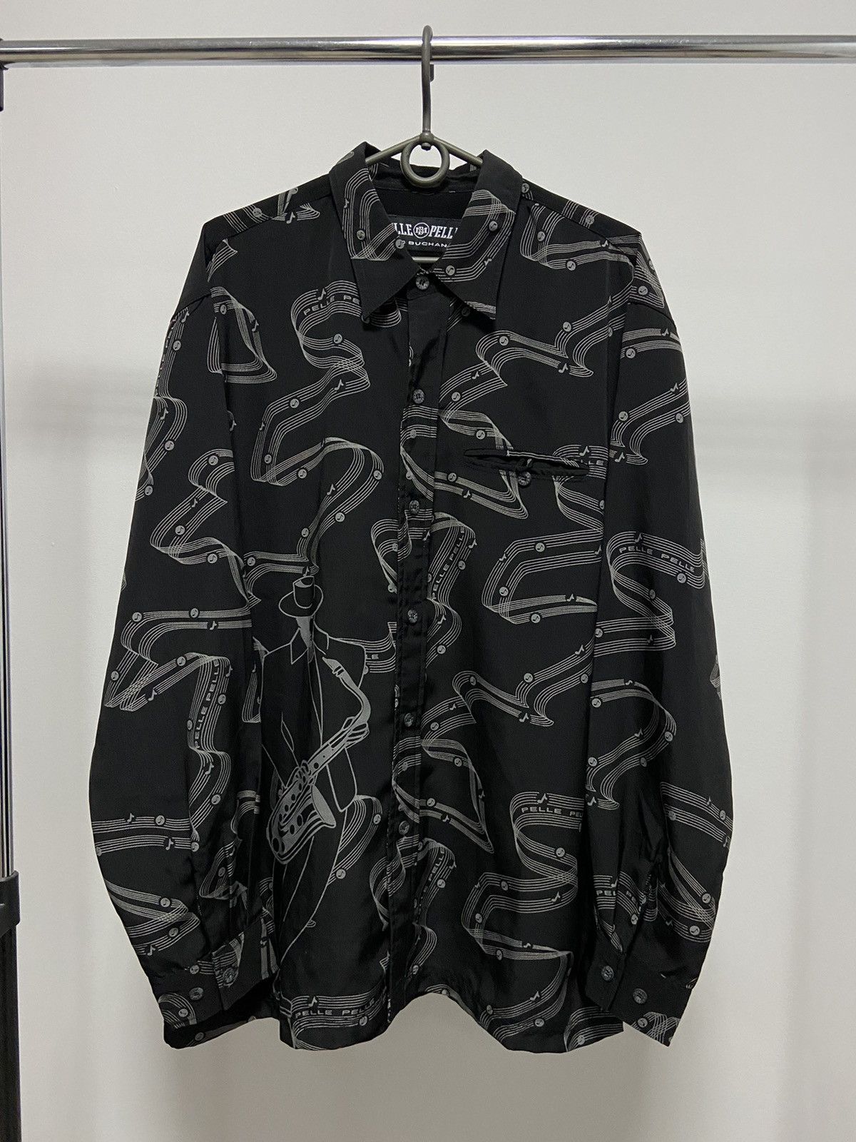 Pelle Pelle × Vintage Pelle Pelle Button Ups shirts overprint vintage Size US M / EU 48-50 / 2 - 1 Thumbnail