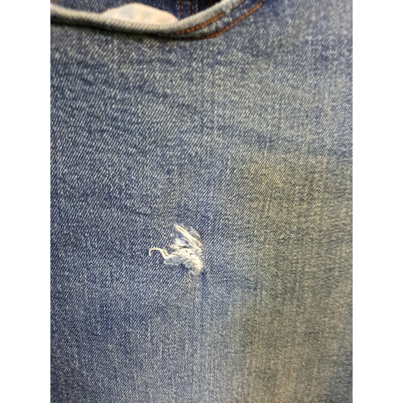 Armani Exchange Armani Exchange Skinny Slightly Distressed Jeans Size 33 Size US 33 - 7 Thumbnail