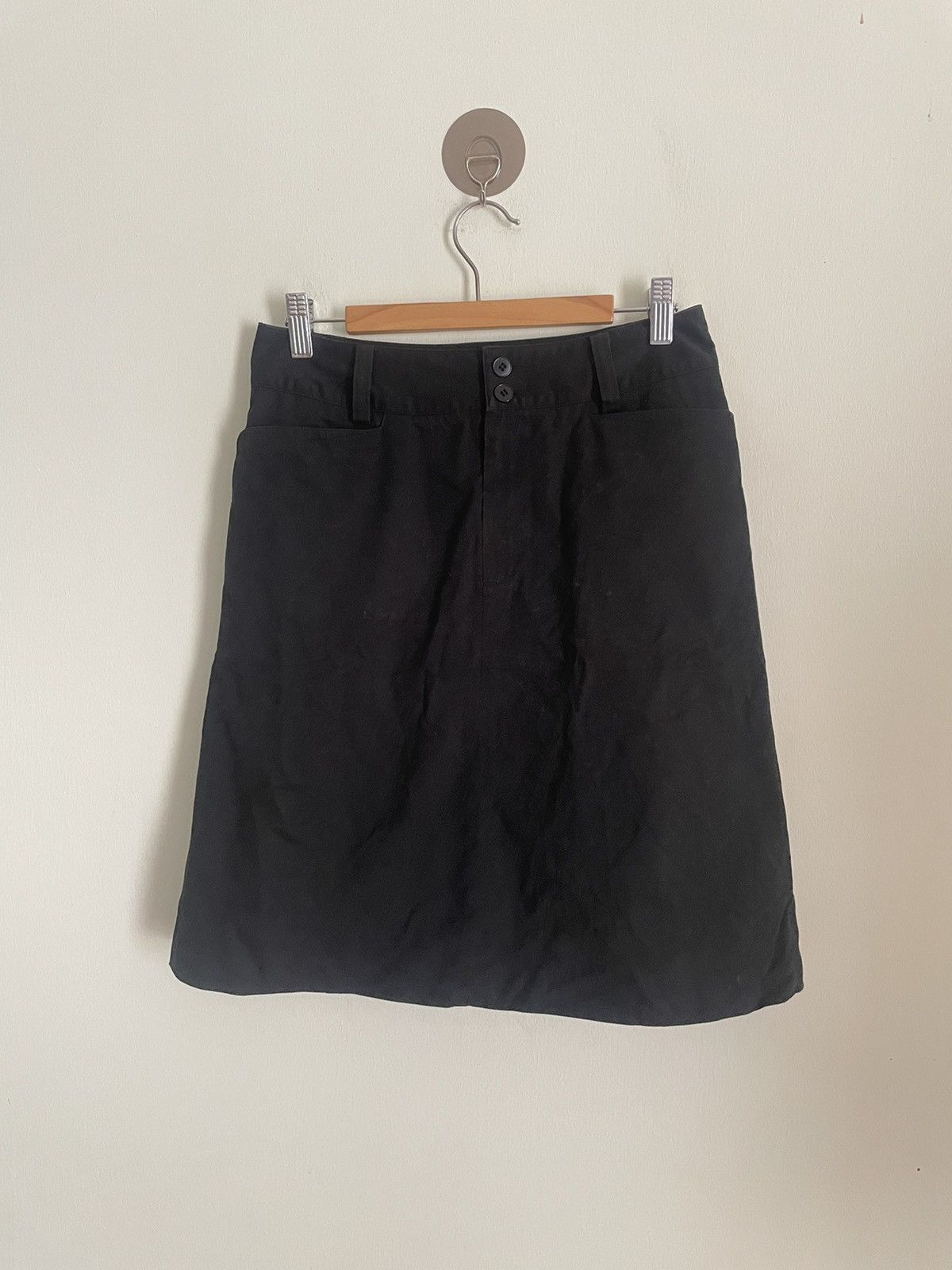 agnes b. Agnes B. plain Mini Skirt Size 26" / US 2 / IT 38 - 1 Thumbnail