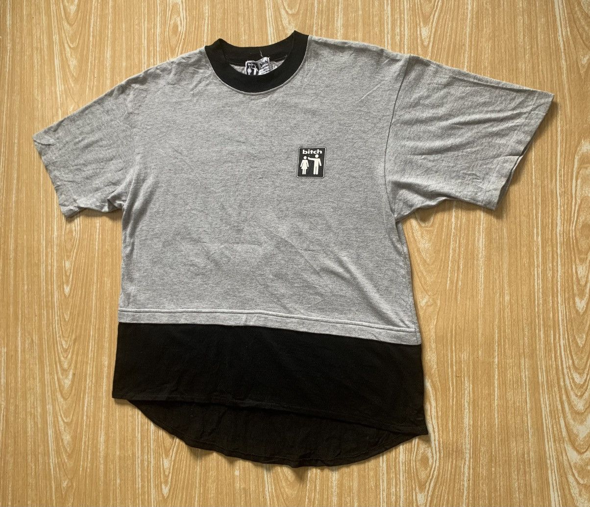 Japanese Brand 🔥 Bitch Skateboards 2 Layer Youth Made In Japan T Shirt Size M / US 6-8 / IT 42-44 - 5 Thumbnail