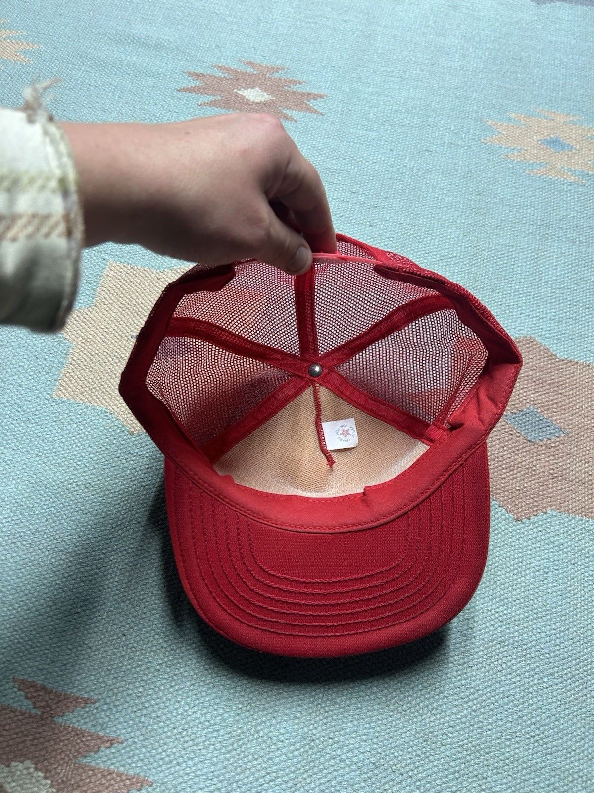 Vintage Vtg 80s trucker hat Hi Y’all from Atlanta Georgia USA made Size ONE SIZE - 5 Thumbnail