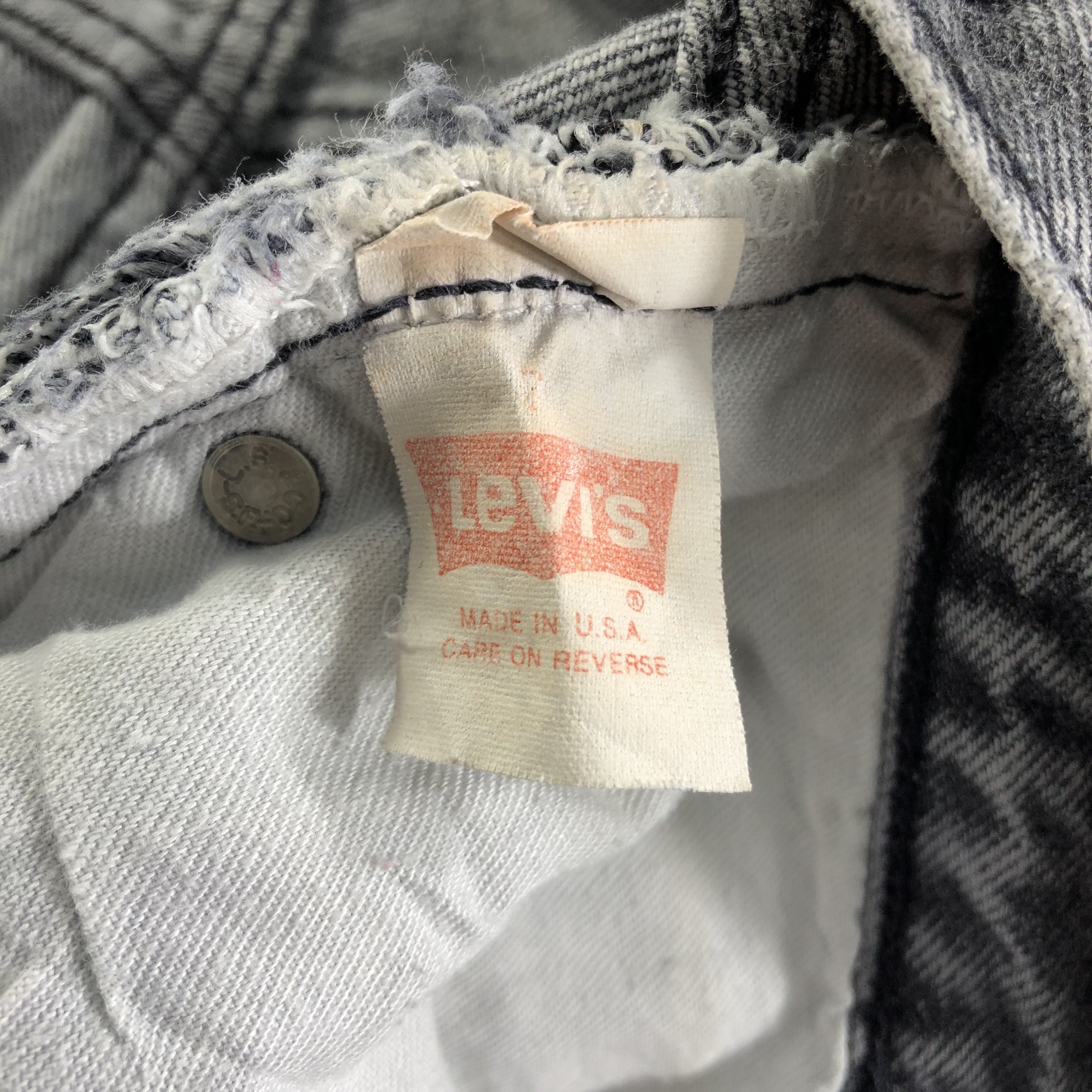 Levi's Vintage 90s Levis 501 Jeans-JM3477 Size 26" / US 2 / IT 38 - 9 Thumbnail