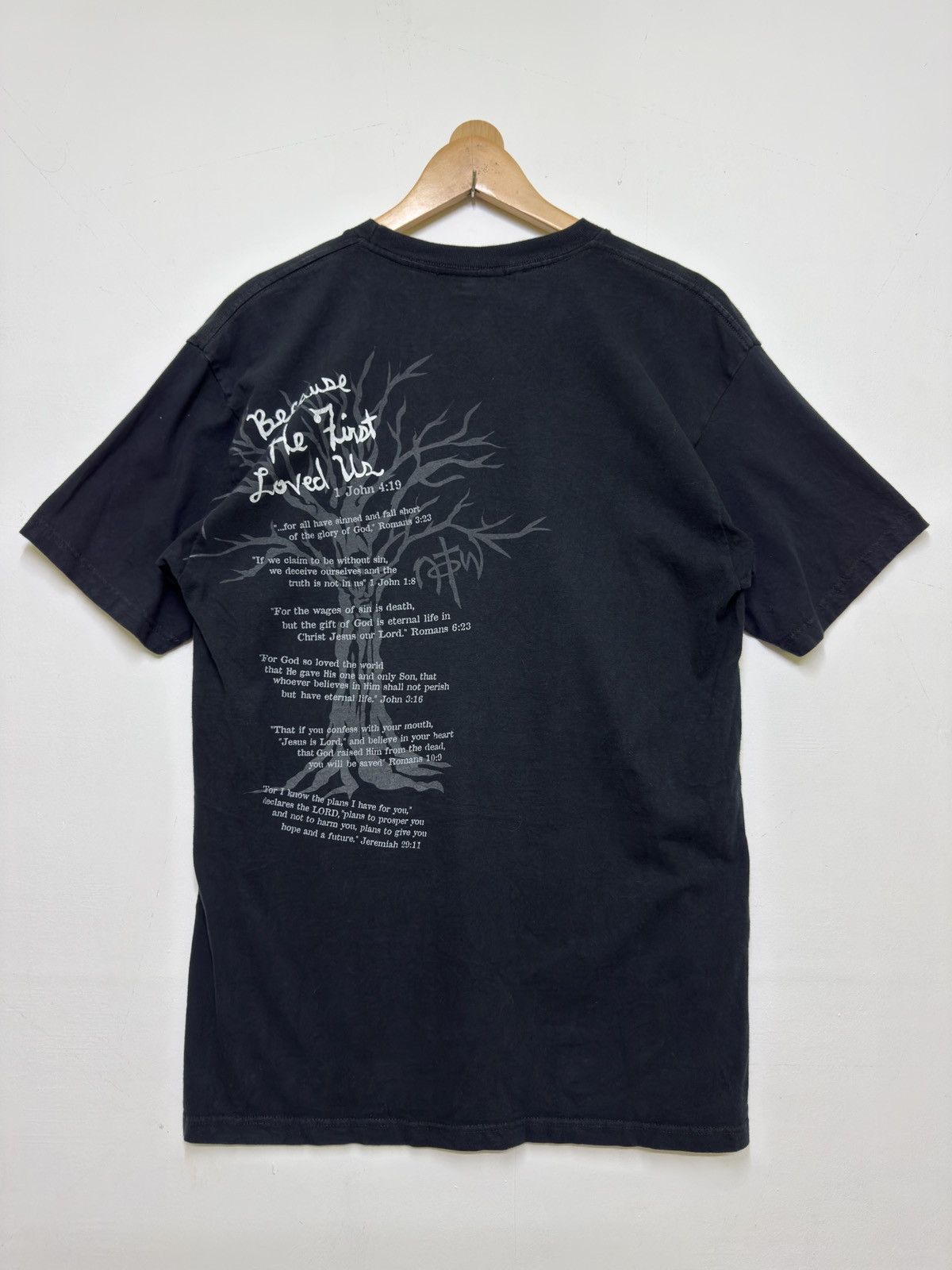 14th Addiction Y2k NOTW Jesus Tree Graphic Tee Christian Size US M / EU 48-50 / 2 - 2 Thumbnail