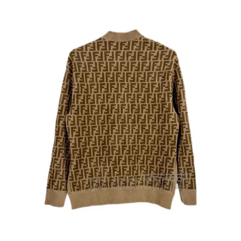 Fendi Fendi Camel logo sweater Size XS / US 0-2 / IT 36-38 - 2 Thumbnail
