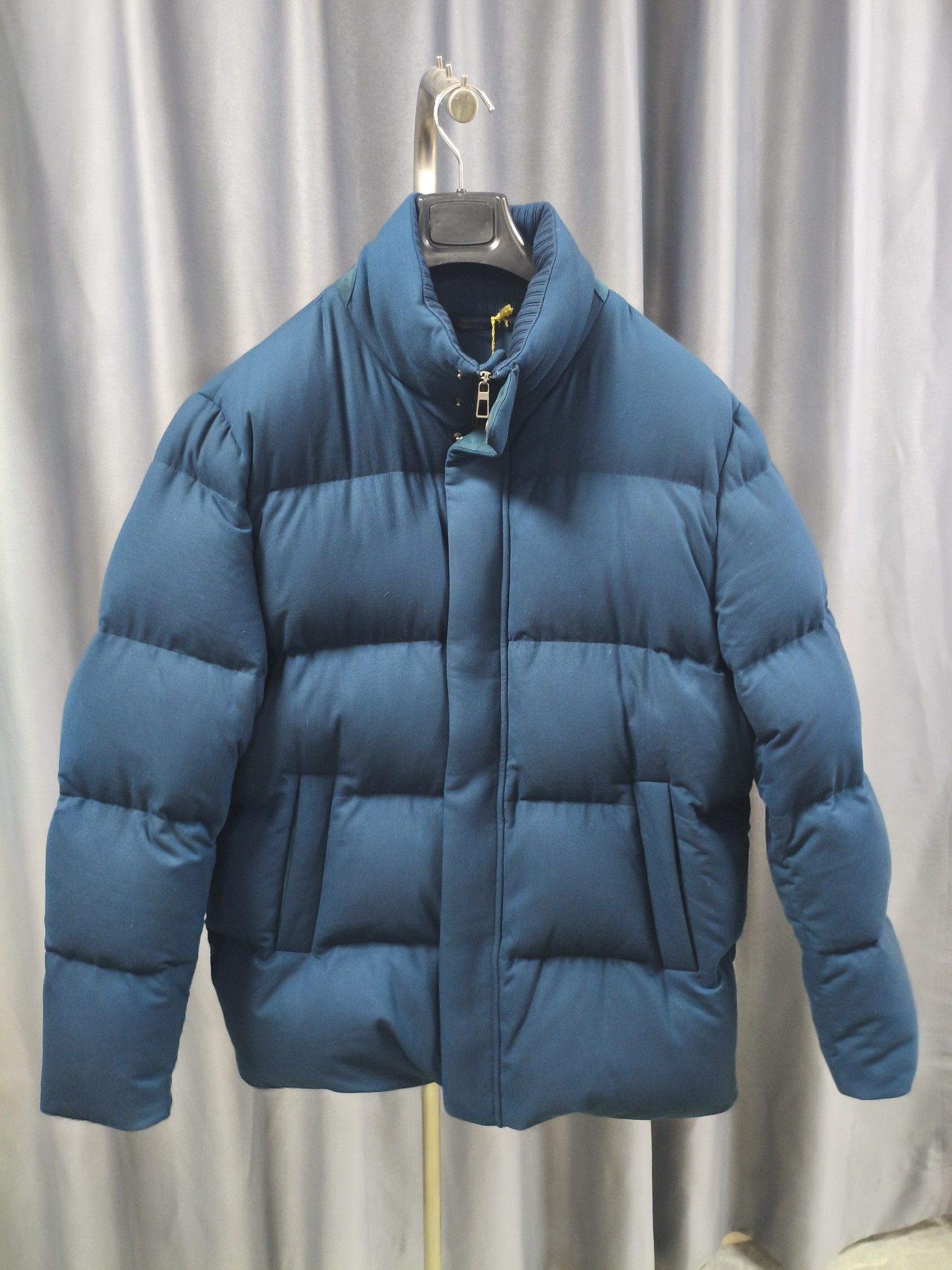 Loro Piana Loro Piana Rain System Down Jacket Blue Size M Size US M / EU 48-50 / 2 - 1 Thumbnail