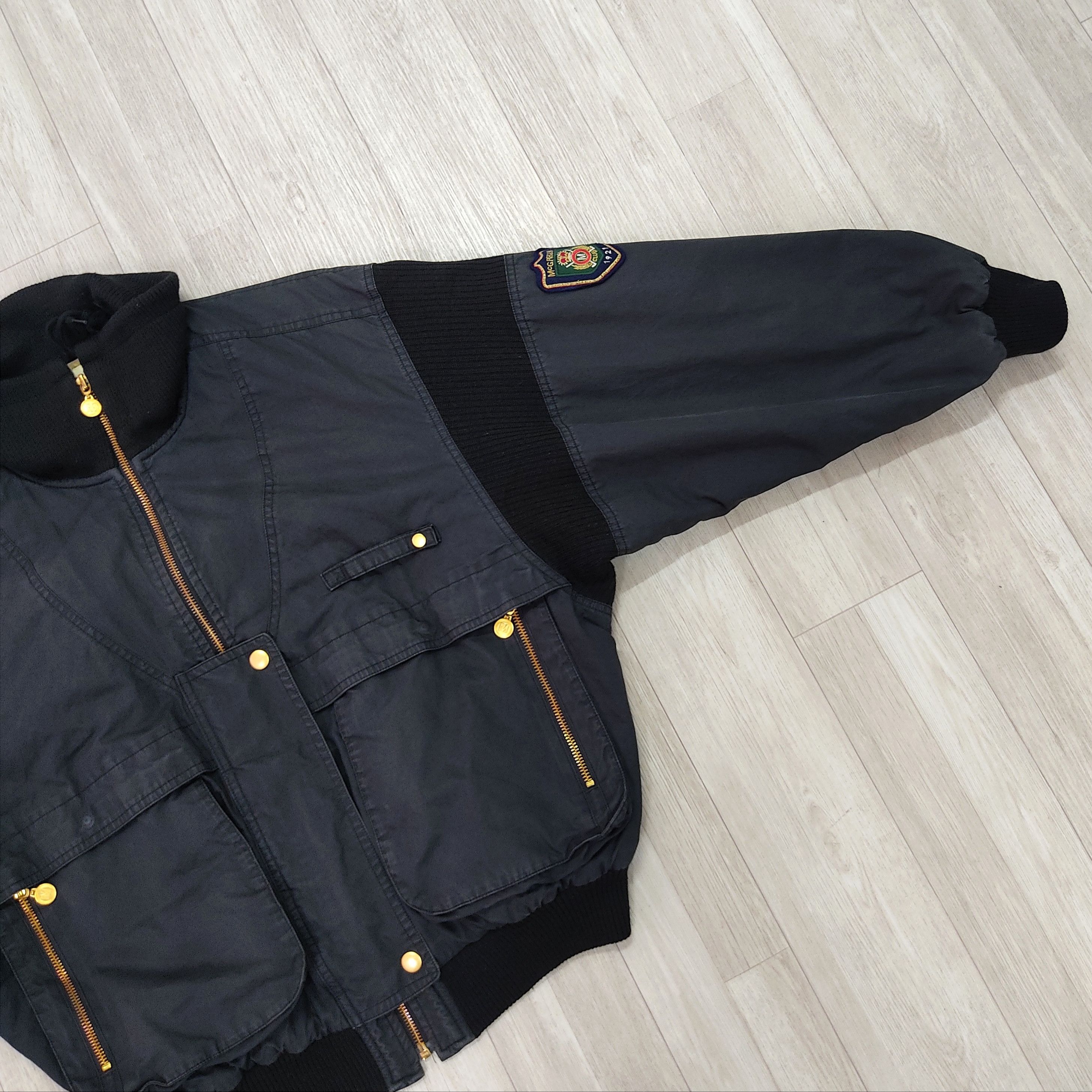 McGregor Vintage McGREGOR Utility Cargo Bomber Jacket Size US M / EU 48-50 / 2 - 6 Thumbnail