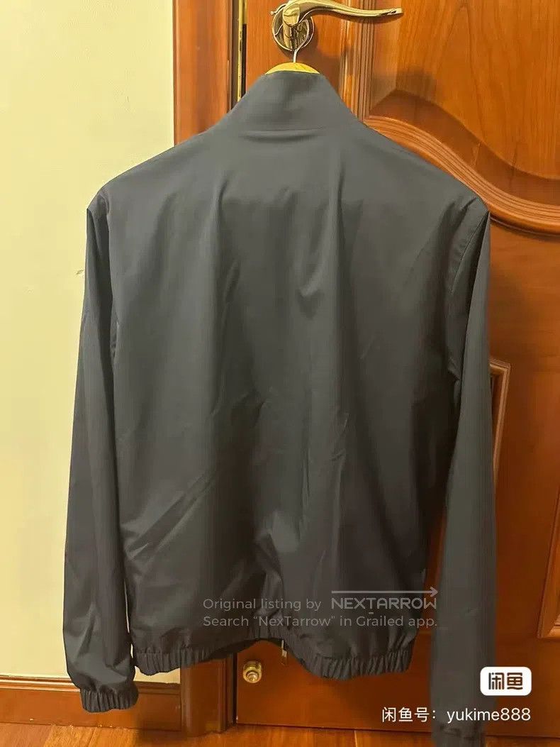 Loro Piana Loro Piana Spring/Autumn Jacket, Deep Navy Blue Tech Fabri Size US M / EU 48-50 / 2 - 2 Thumbnail