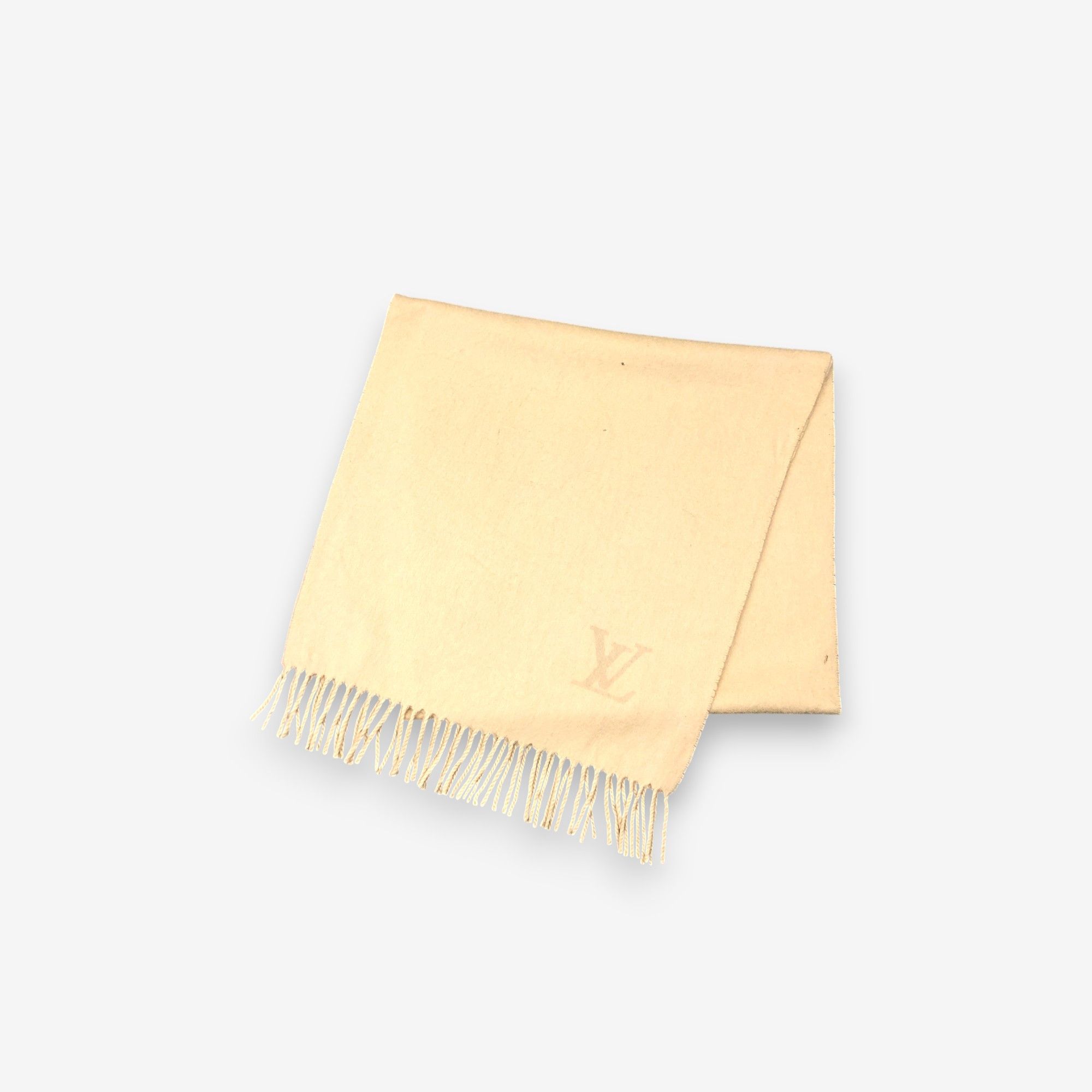 Louis Vuitton Vintage Louis Vuitton Scarf Muffler LV Cashmere Scarves Size ONE SIZE - 2 Thumbnail