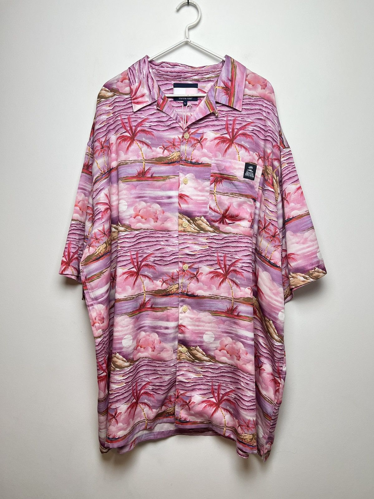 Martine Rose MARTINE ROSE OVERSIZED ASF SHORT SLEEVE HAWAII SHIRT Size US L / EU 52-54 / 3 - 4 Thumbnail