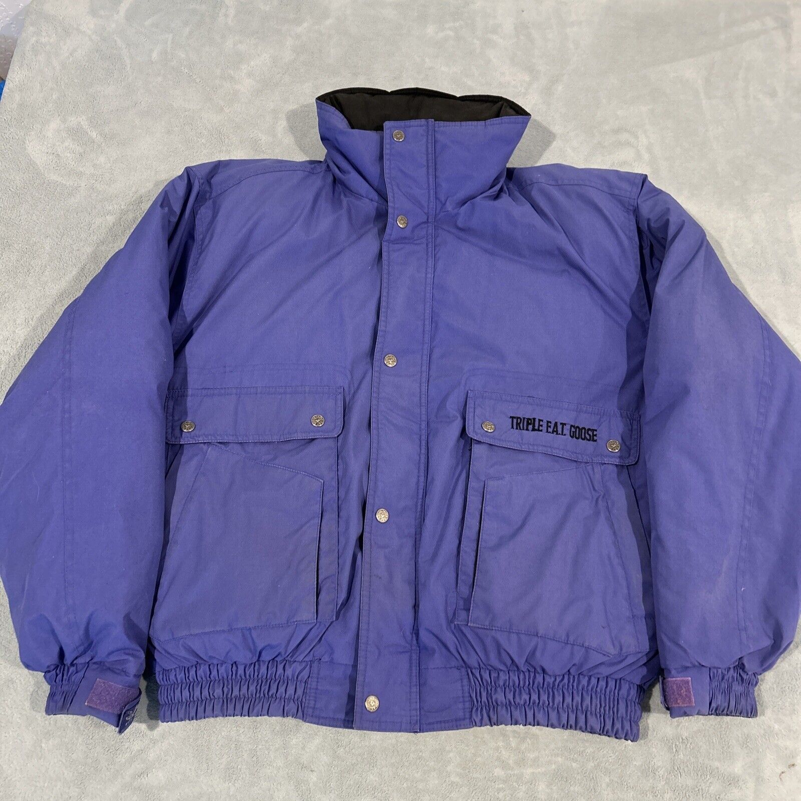 Triple F.A.T. Goose 90s Triple Fat Goose Down Puffer Hoodie Mens Large Chest 27 Size US L / EU 52-54 / 3 - 16 Thumbnail