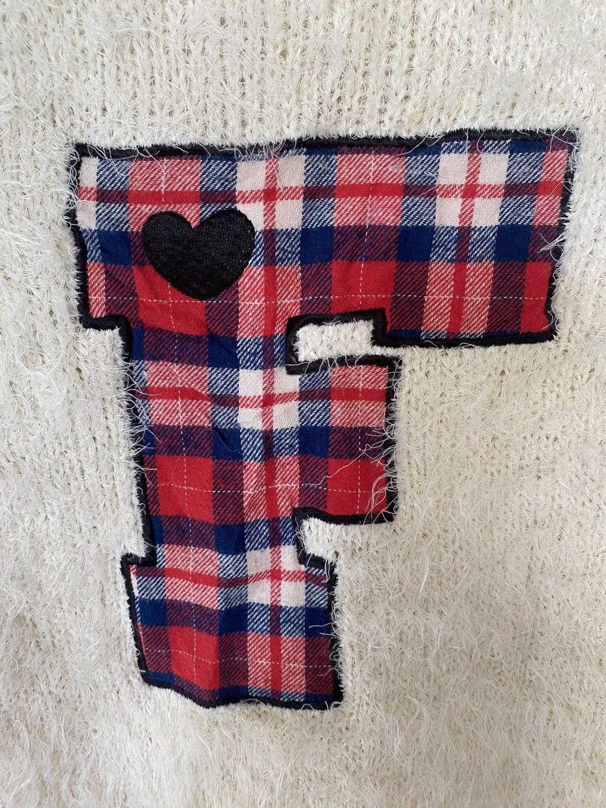 Designer × Fiorucci × Japanese Brand Fiorucci Mohair F camo logo ring Size S / US 4 / IT 40 - 6 Thumbnail