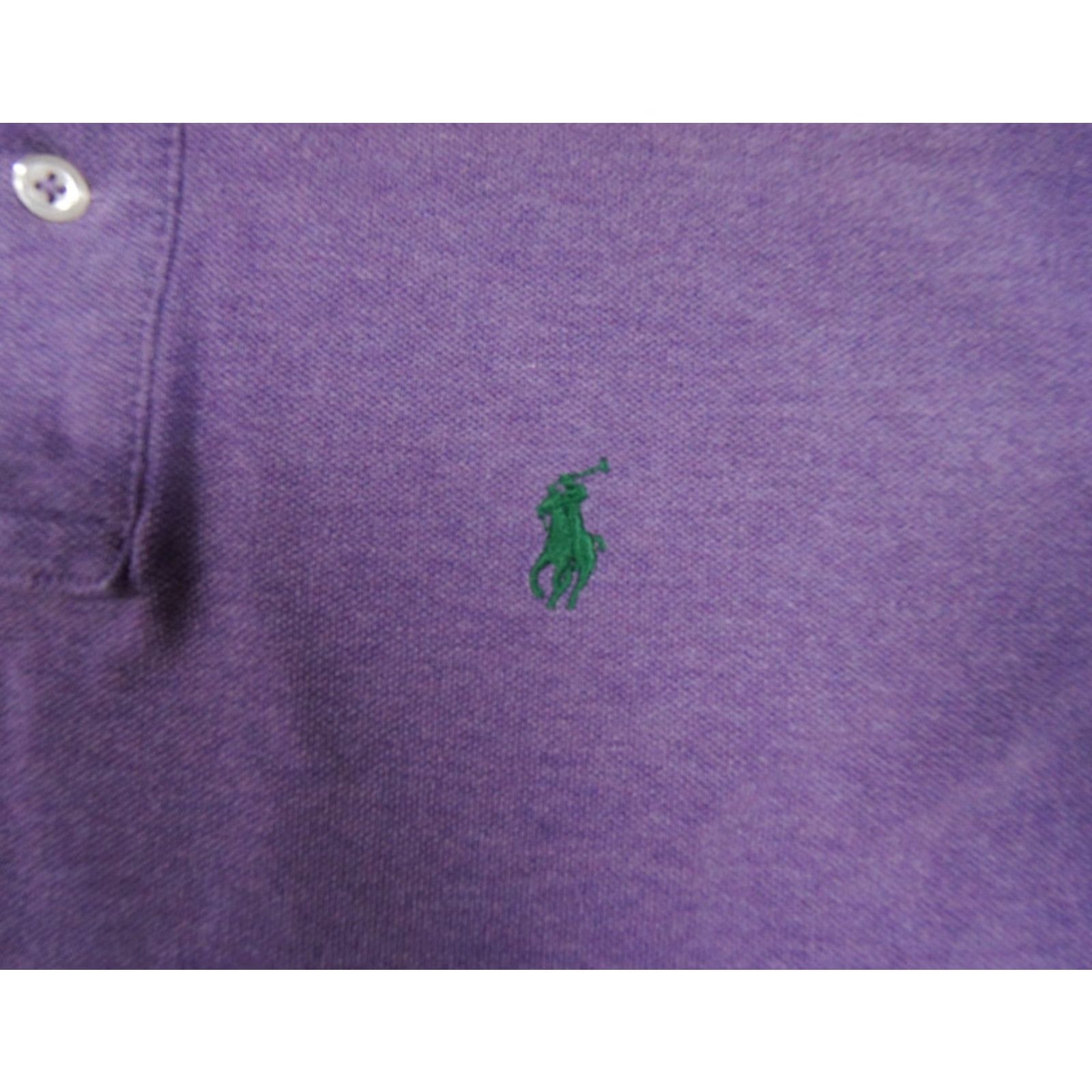 Polo Ralph Lauren VINTAGE Polo Ralph Lauren Shirt Mens Small Purple Collared Classic Fit Pony Preppy Adult Size US S / EU 44-46 / 1 - 3 Thumbnail