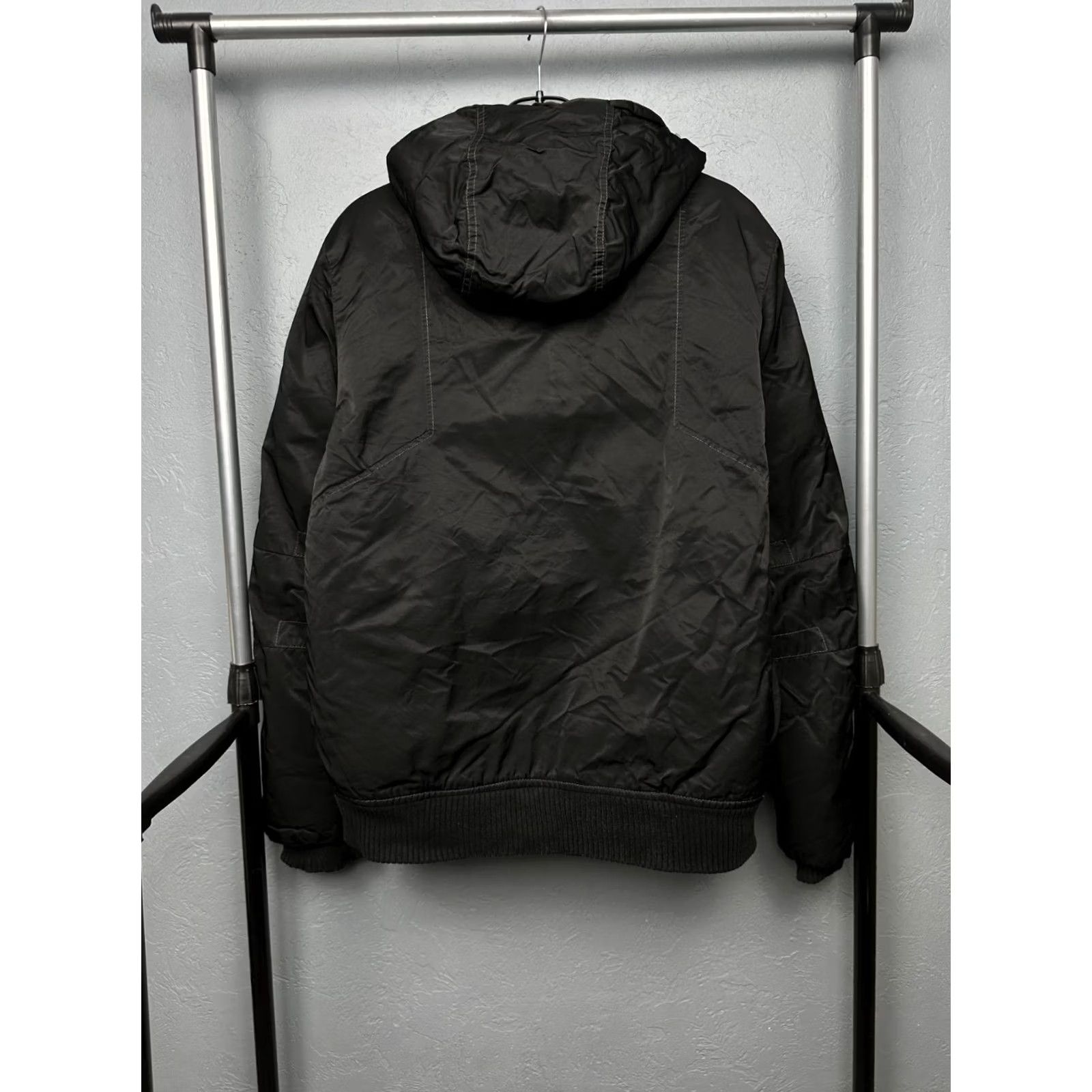 G-Star G. Star Raw Vintage Mens Field Hooded Bomber Jacket Size L Black Jacket Mens Regular XS? Size US L / EU 52-54 / 3 - 7 Thumbnail