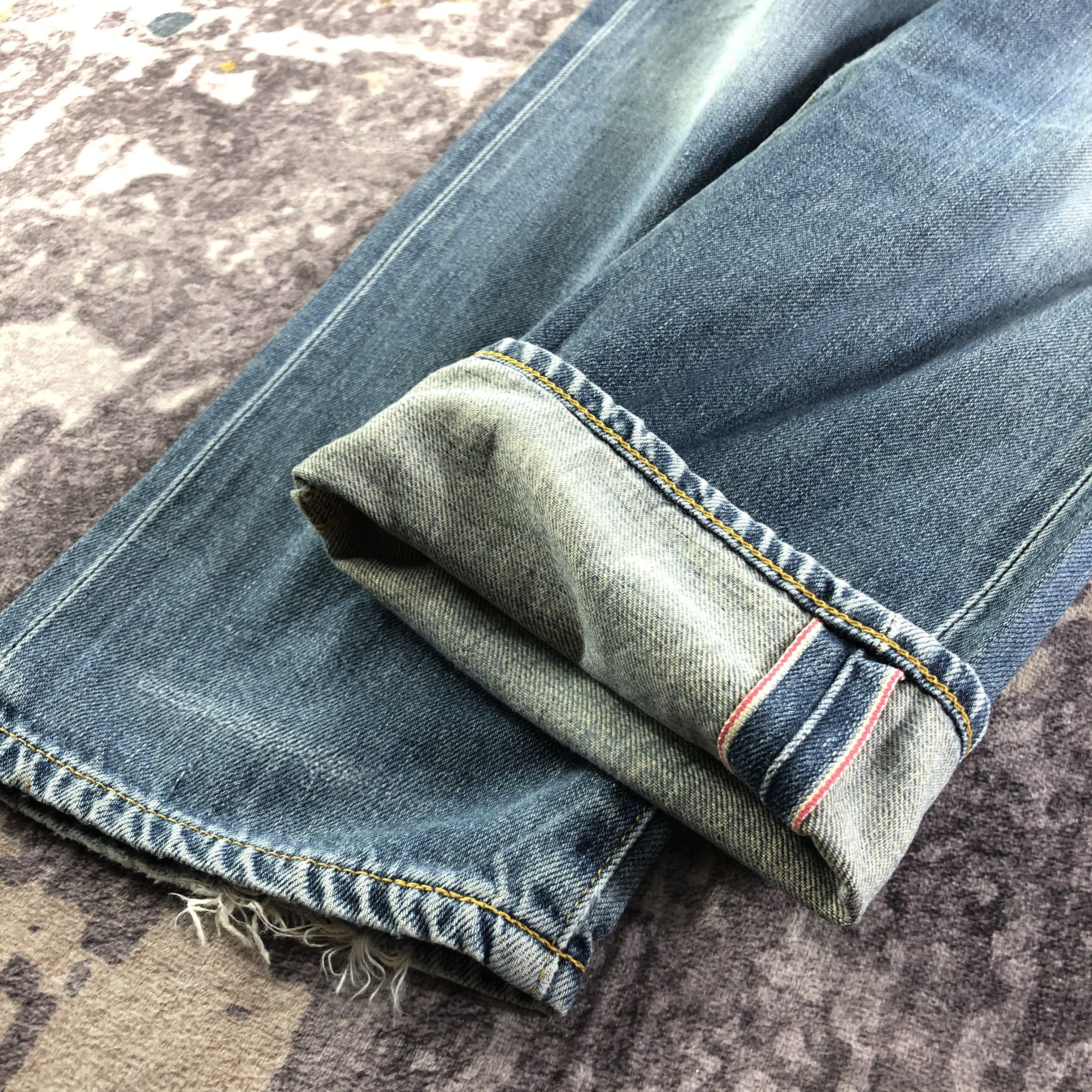 Edwin Vintage Blue Wash Edwin J505ZX Selvedge Jeans-JM3548 Size US 26 / EU 42 - 7 Thumbnail