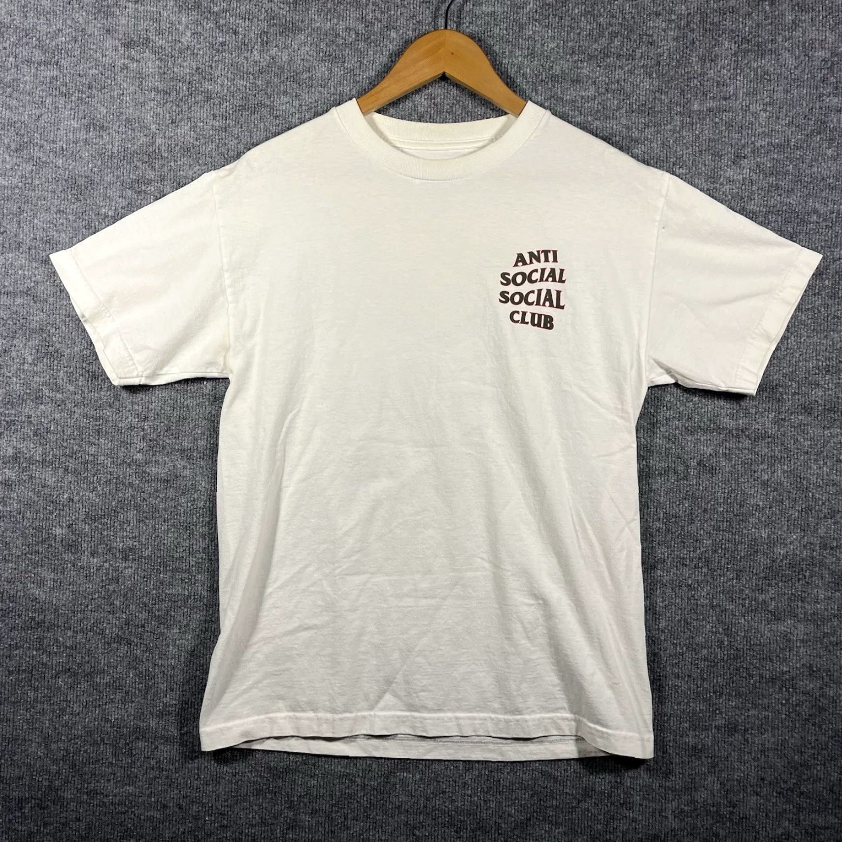 Anti Social Social Club VINTAGE Anti Social Social Club ASSC White Logo T Shirt Mens M White Graphic Print City Hip Hop Streetwear 90s Size US M / EU 48-50 / 2 - 3 Thumbnail