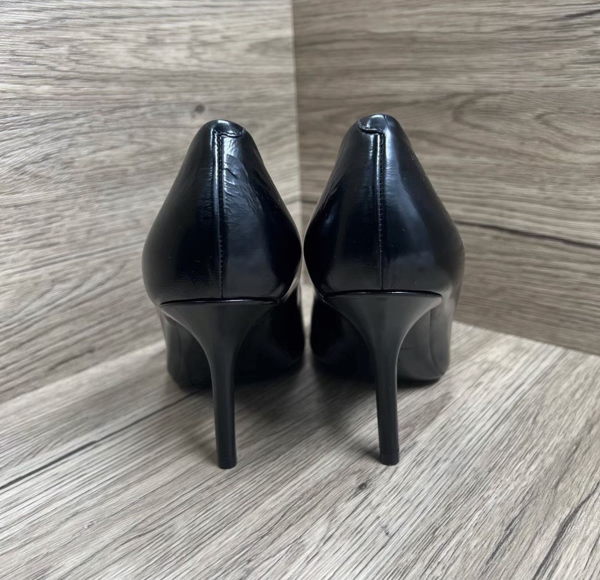 Burberry Burberry Black and Brown High Heels J41 Size US 5.5 / IT 35.5 - 4 Thumbnail