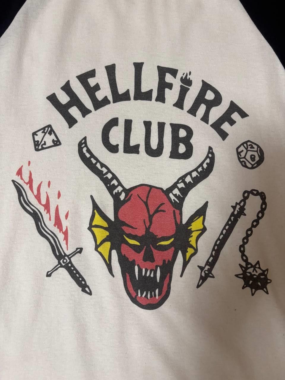 Fruit Of The Loom FRUIT OF THE LOOM Valueweight T-shirt with “Hellfire Club” Size US L / EU 52-54 / 3 - 8 Thumbnail