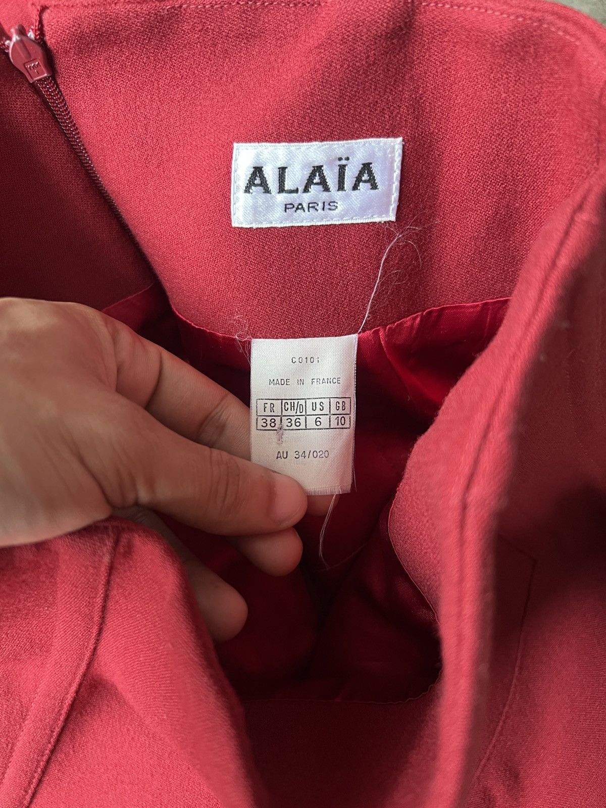 Alaia Alaïa - F/W91 Structured Suit Blazer Skirt Size S / US 4 / IT 40 - 14 Thumbnail