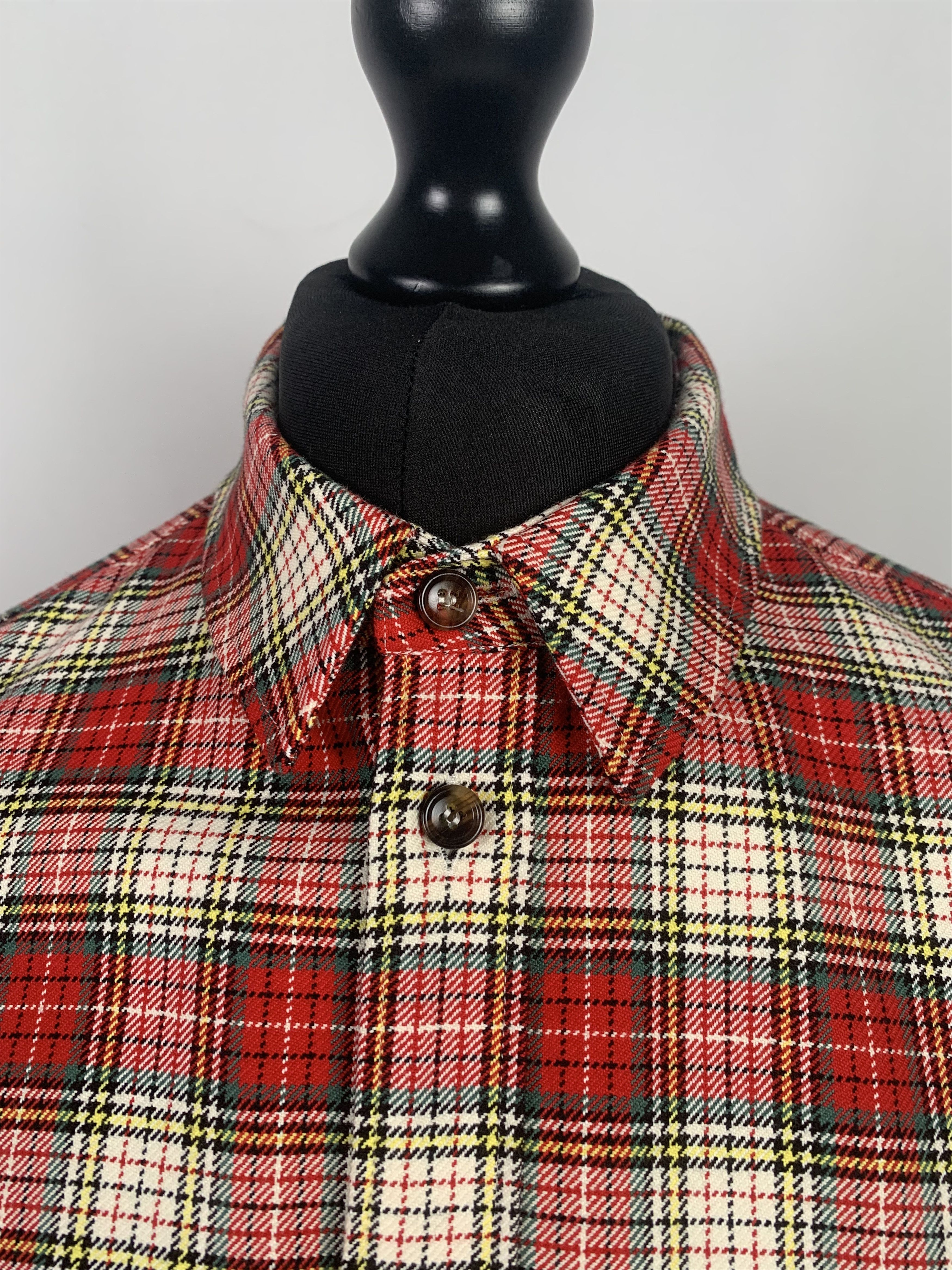 Gucci Gucci Snake Plaid Shirt Size US L / EU 52-54 / 3 - 5 Thumbnail