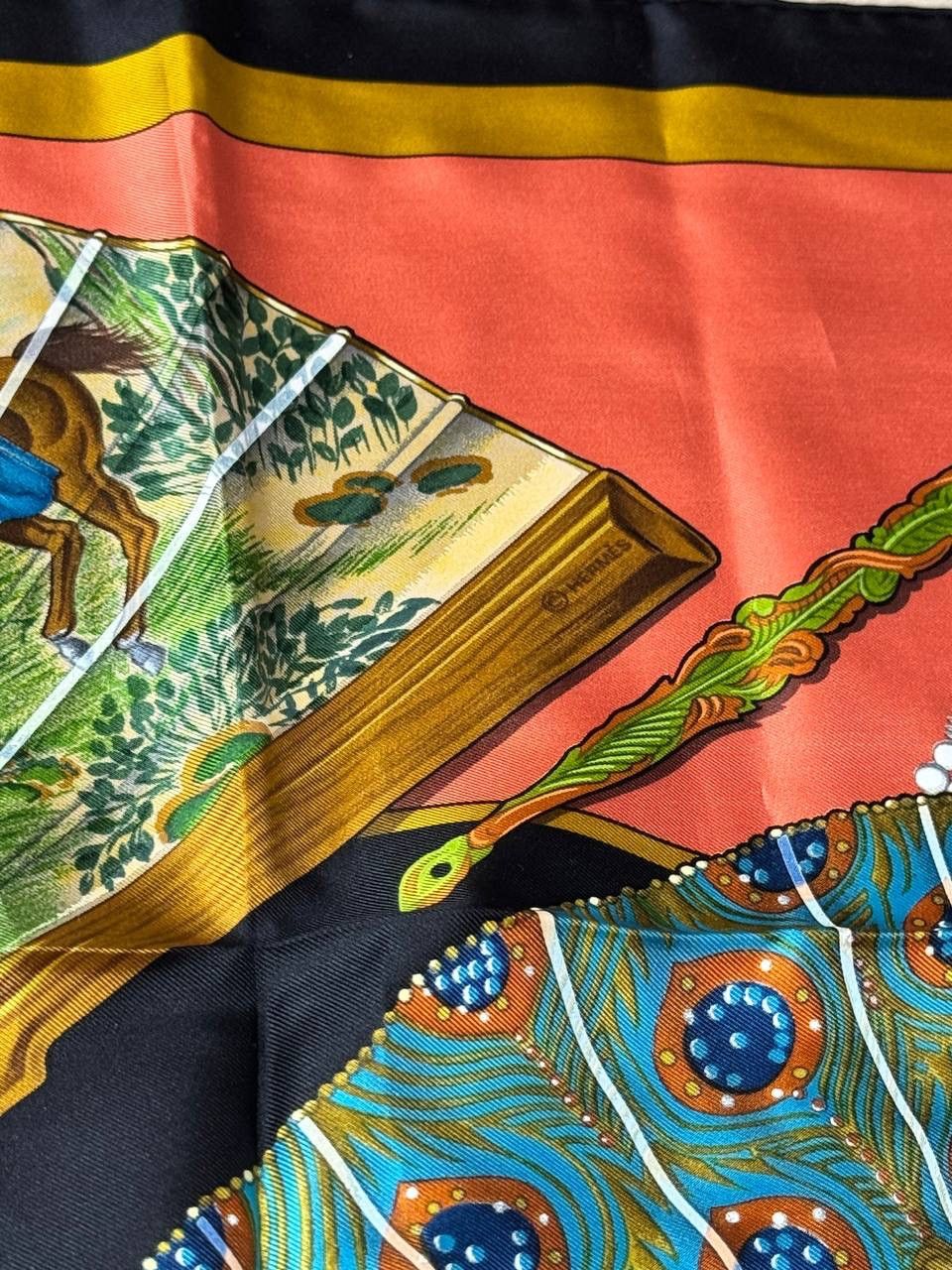 Hermes Hermes silk scarf Brise de Charme 90x90 Size ONE SIZE - 5 Thumbnail