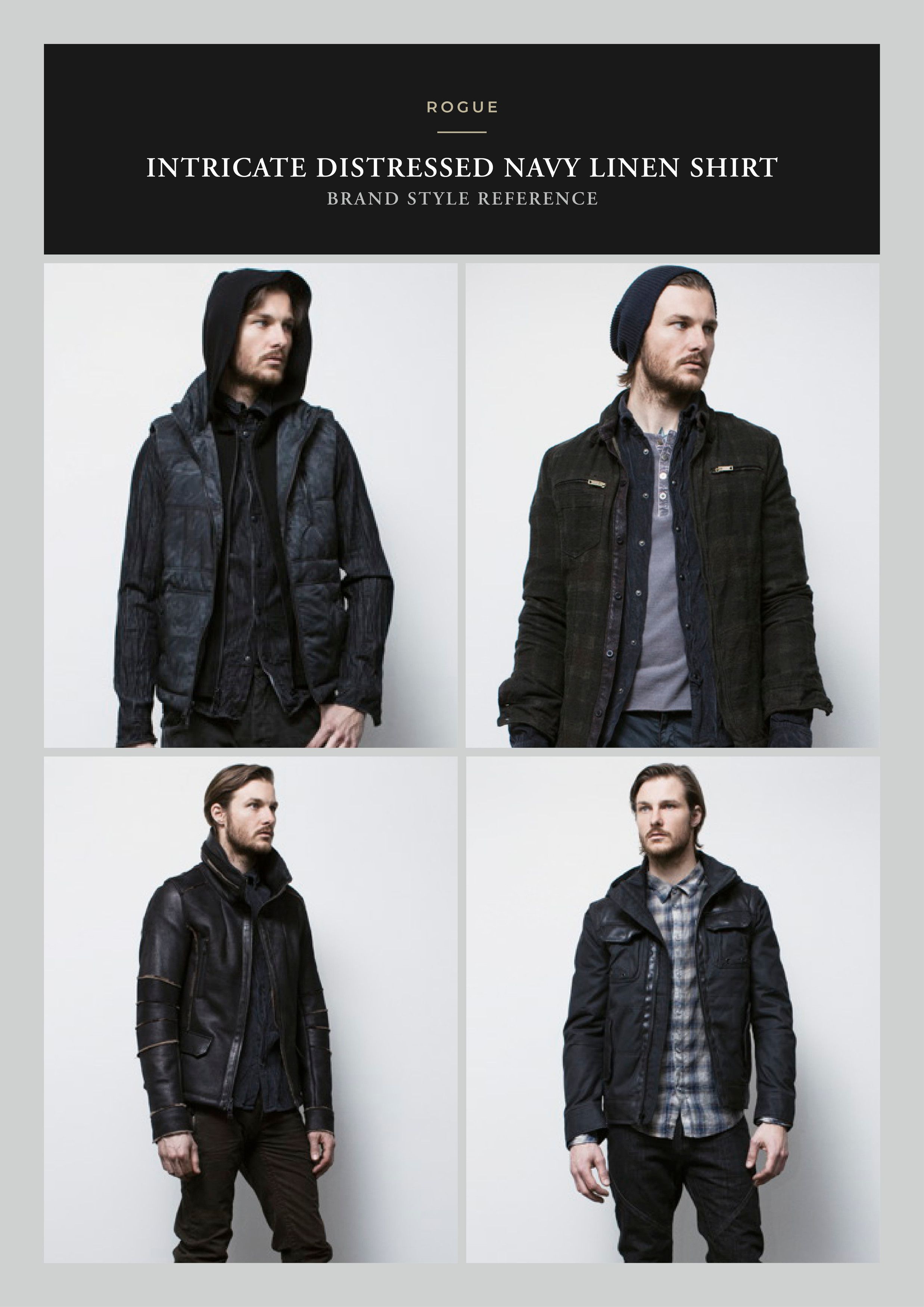 Rogue Effortless Cool ROGUE Distressed Linen Shirt, Badass Details Size US L / EU 52-54 / 3 - 10 Thumbnail