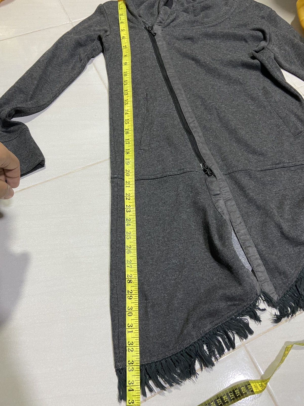 Tornado Mart Tornado Mart Asymmetrical Gothic Bono hoodie Size US M / EU 48-50 / 2 - 12 Thumbnail