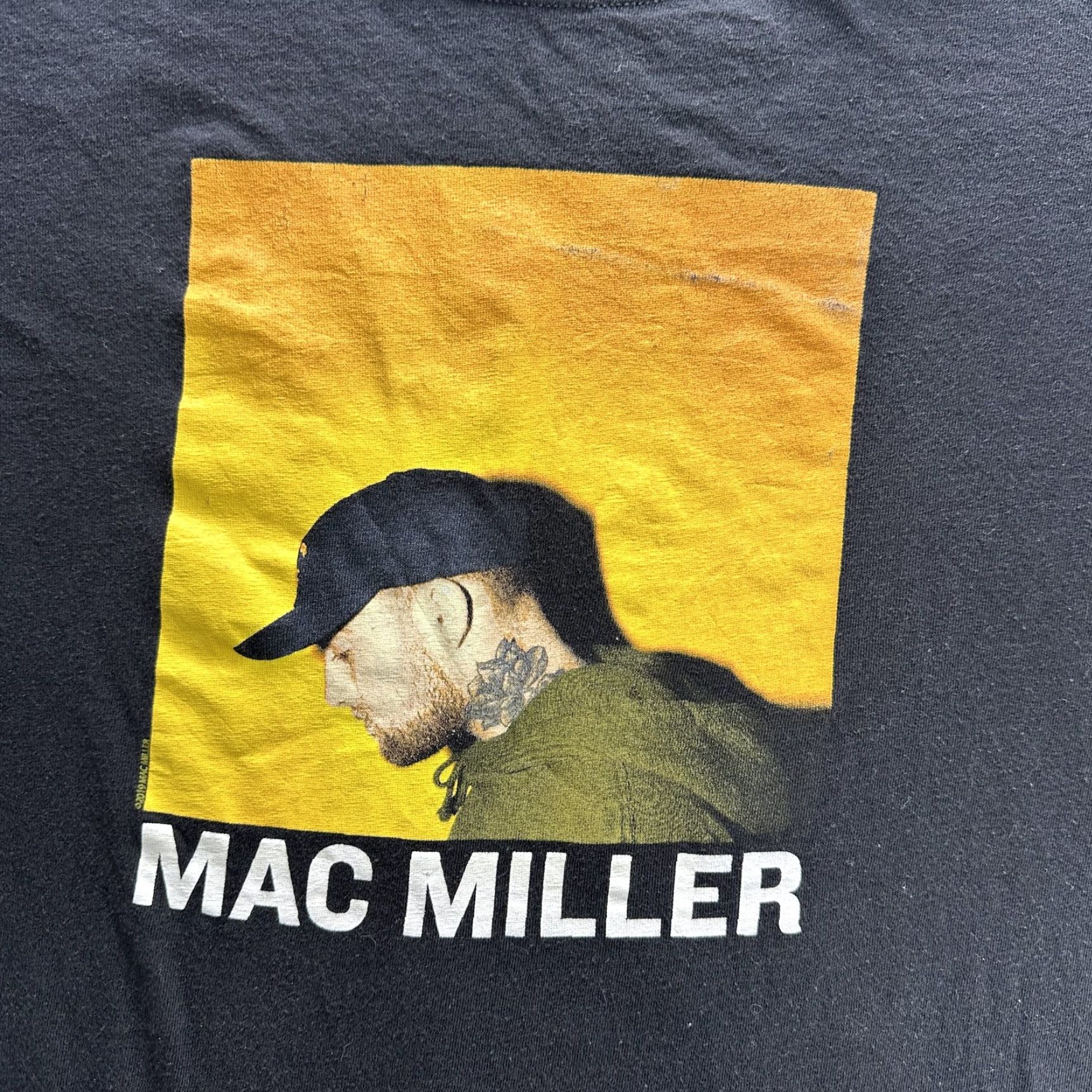 Vintage Mac Miller Shirt Mens Large Black Graphic Tee Hip Hop Artist Merch Size US L / EU 52-54 / 3 - 2 Thumbnail