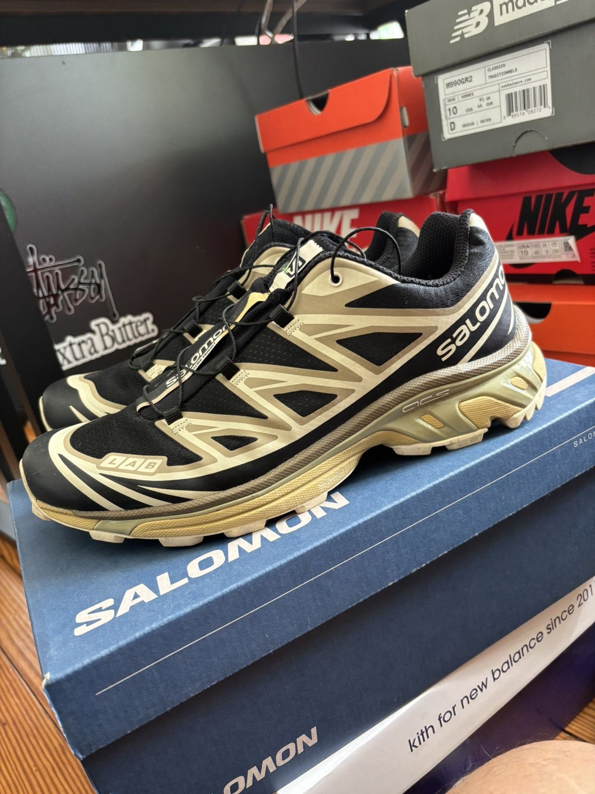 END. × Salomon Xt-6 end dark truffle Size US 10 / EU 43 - 1 Thumbnail