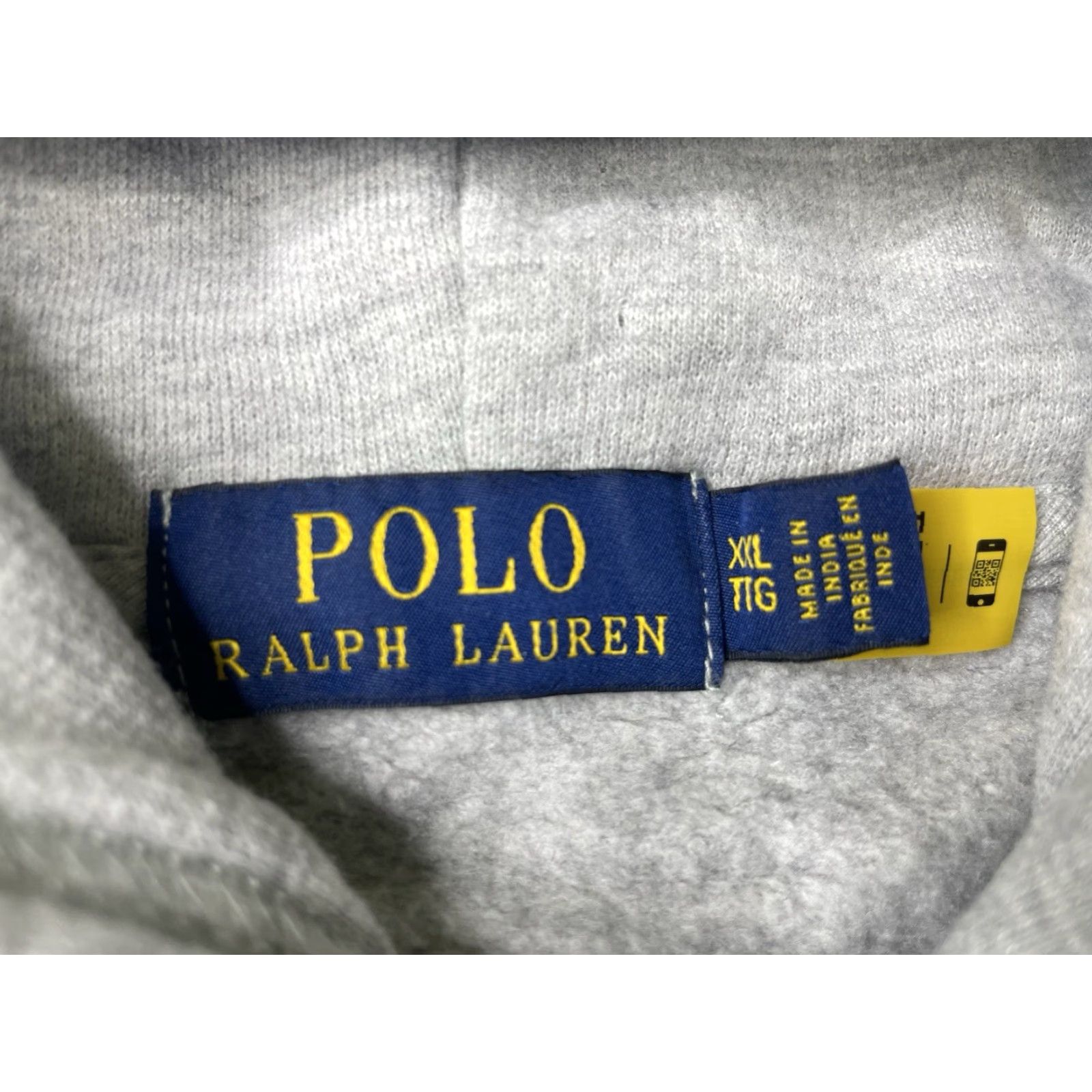 Polo Ralph Lauren Polo Ralph Lauren Hoodie Pullover Fleece Gray Mens XL Heavyweight Sweatshirt Long Sleeve Round Neck Logo Classic Pullovers Regular Fit Shirt? Size US XL / EU 56 / 4 - 3 Thumbnail