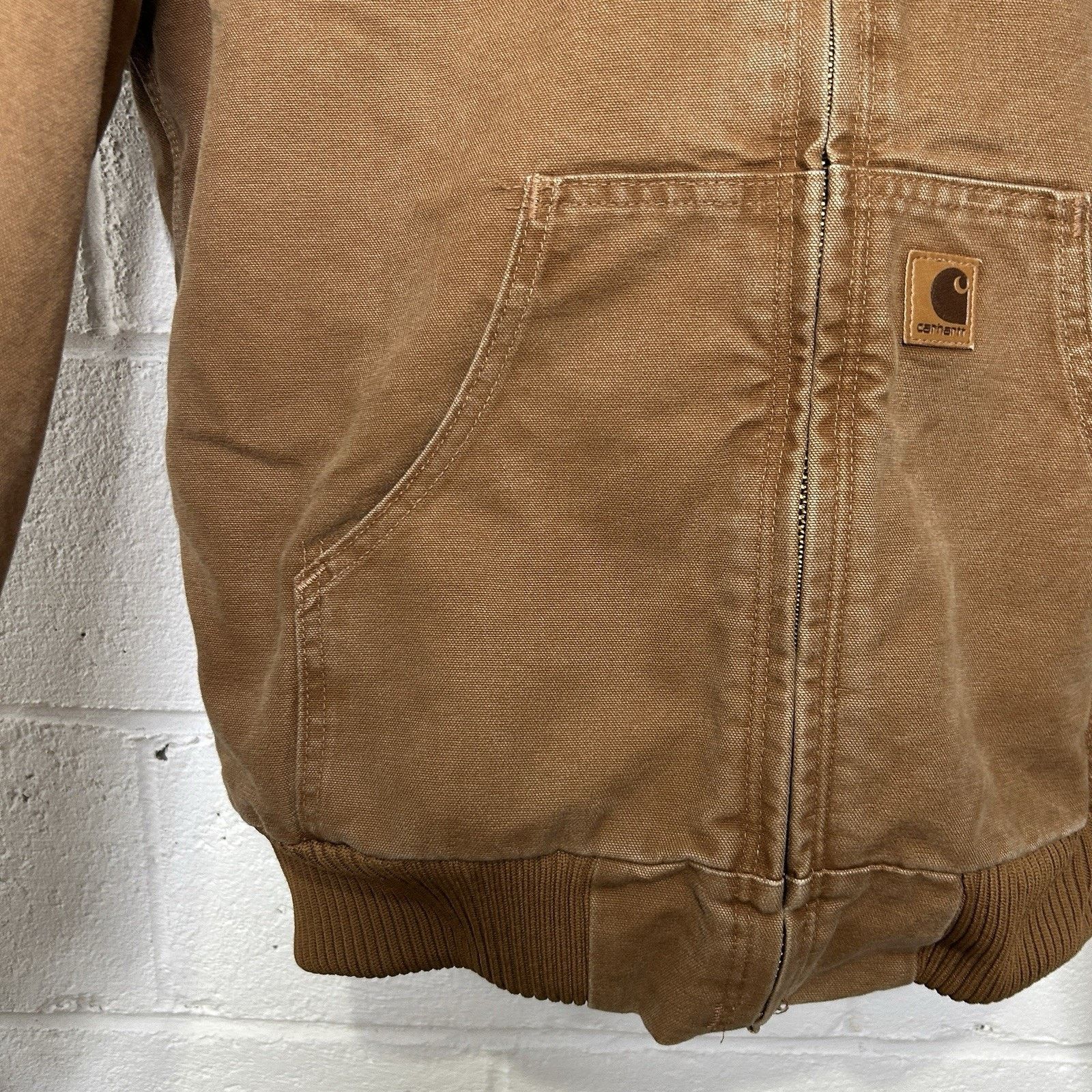 Carhartt Carhartt Sandstone Quilted Hooded Active Jacket “Brown” J130 Size US S / EU 44-46 / 1 - 4 Thumbnail