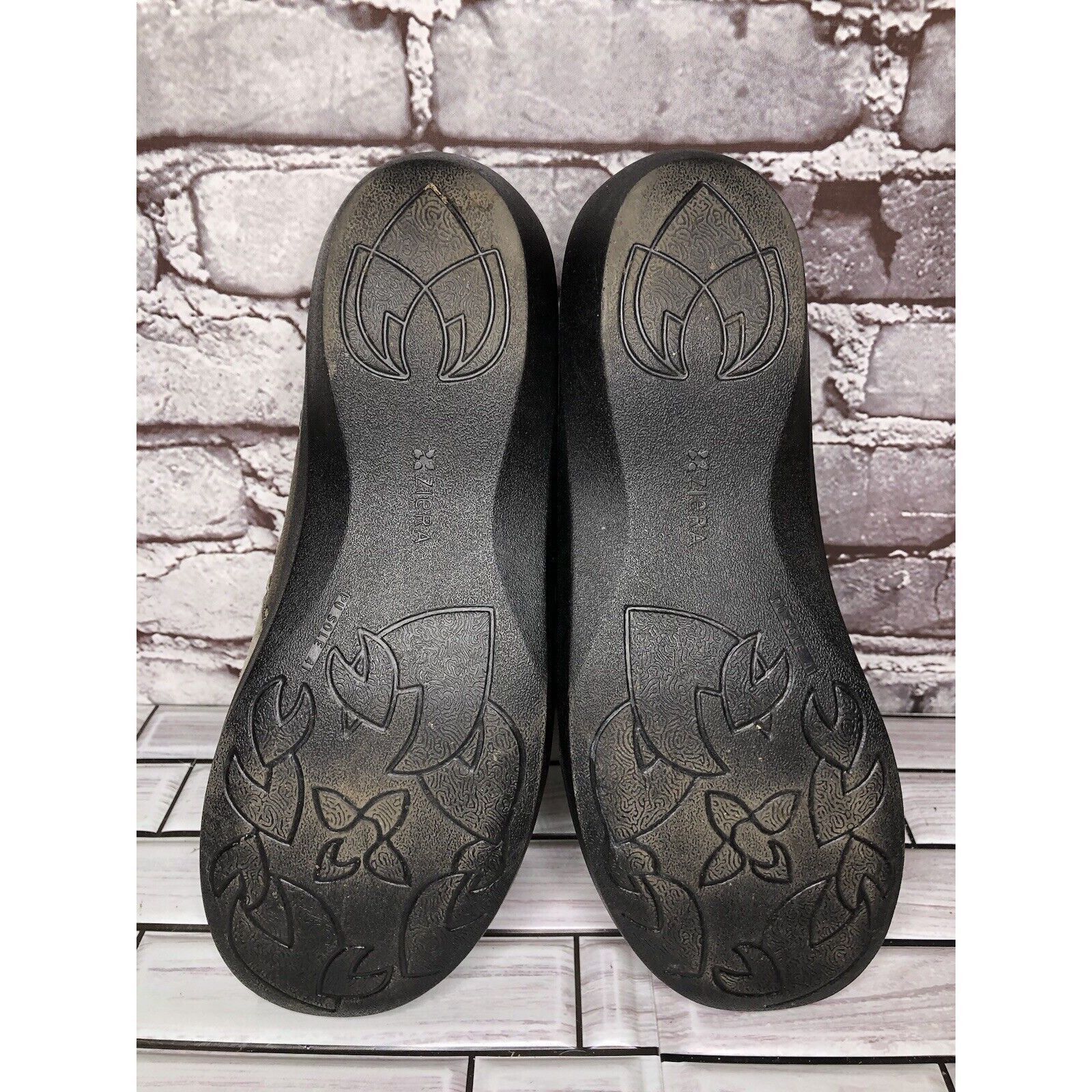 Other Ziera Bronze Leather Taupe Suede Mary Jane Comfort Shoes Wom Size US 10 / IT 40 - 5 Thumbnail