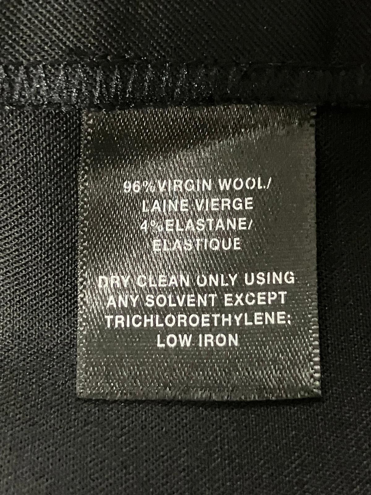 Other Lafayette 148 Black Wool Pants Size 14 Tailored Size 38R - 8 Thumbnail